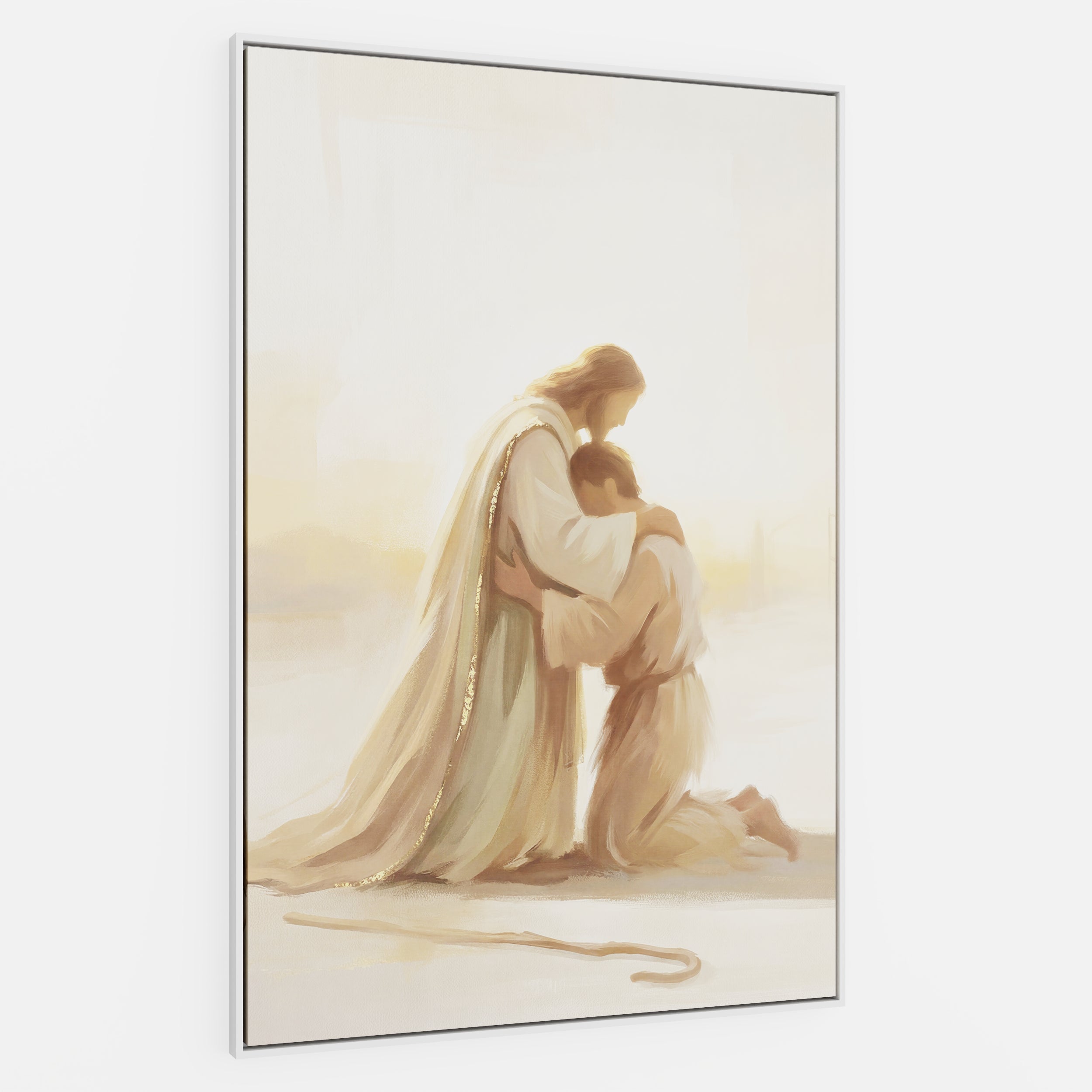 He Ran to Meet Me - Canvas