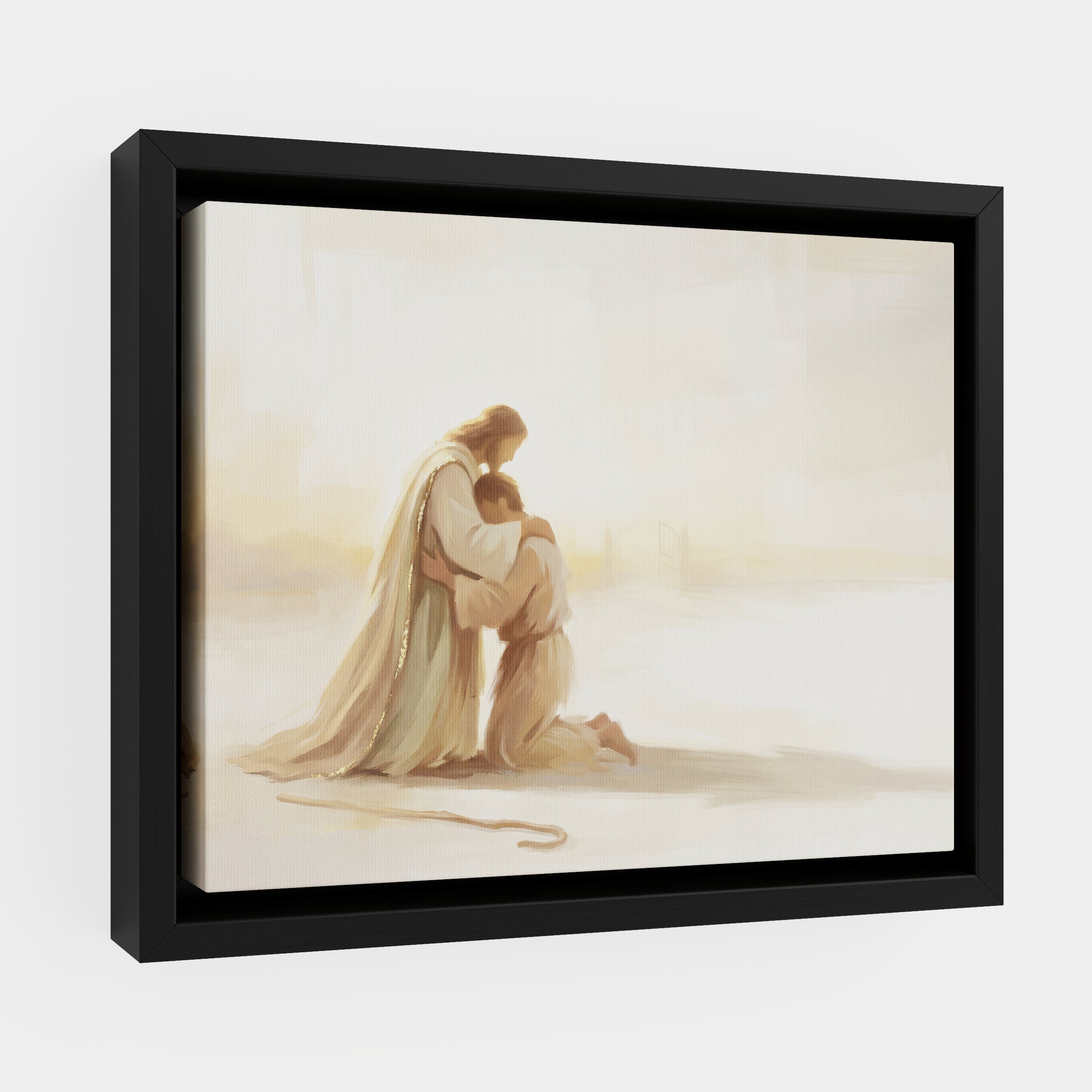 He Ran to Meet Me - Canvas