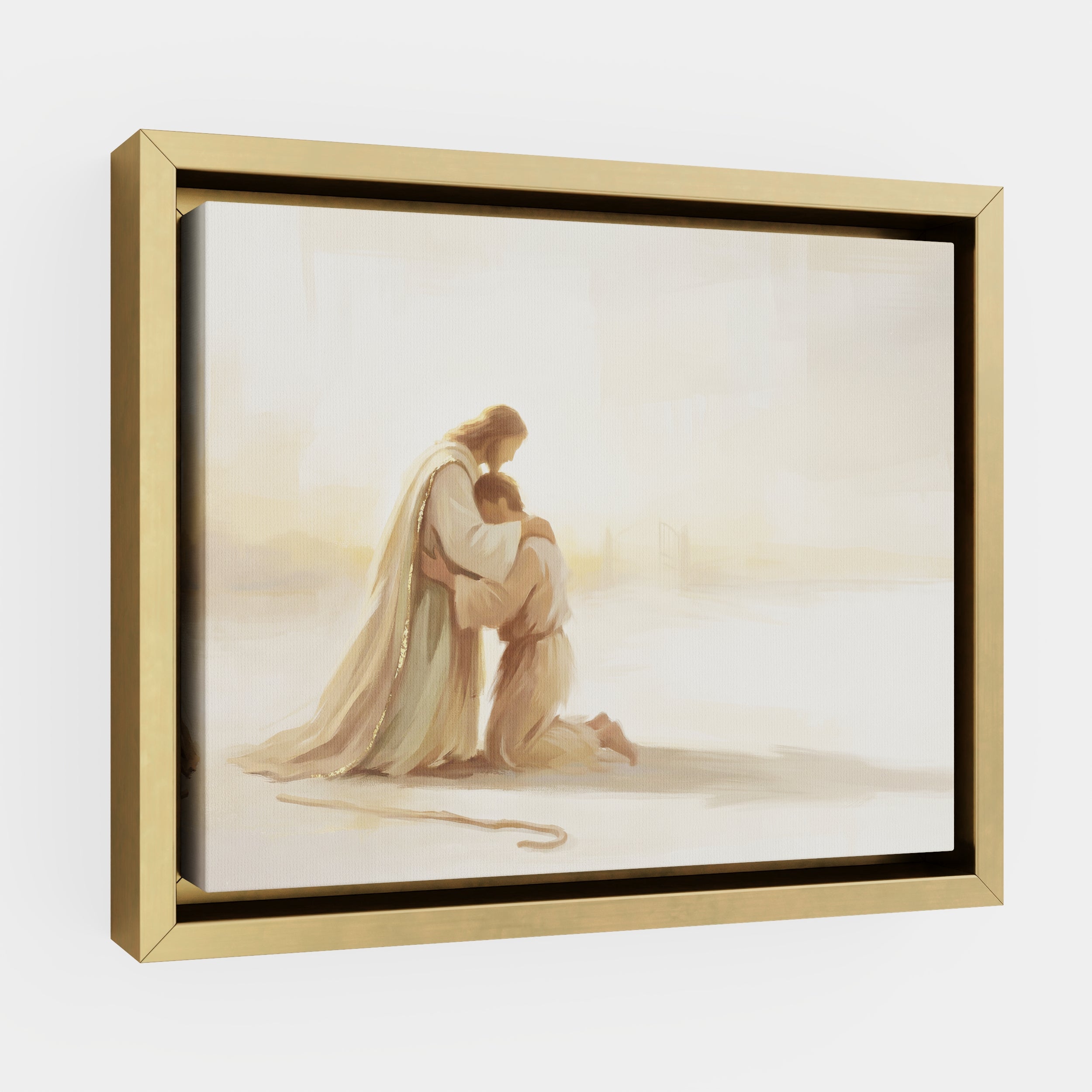He Ran to Meet Me - Canvas