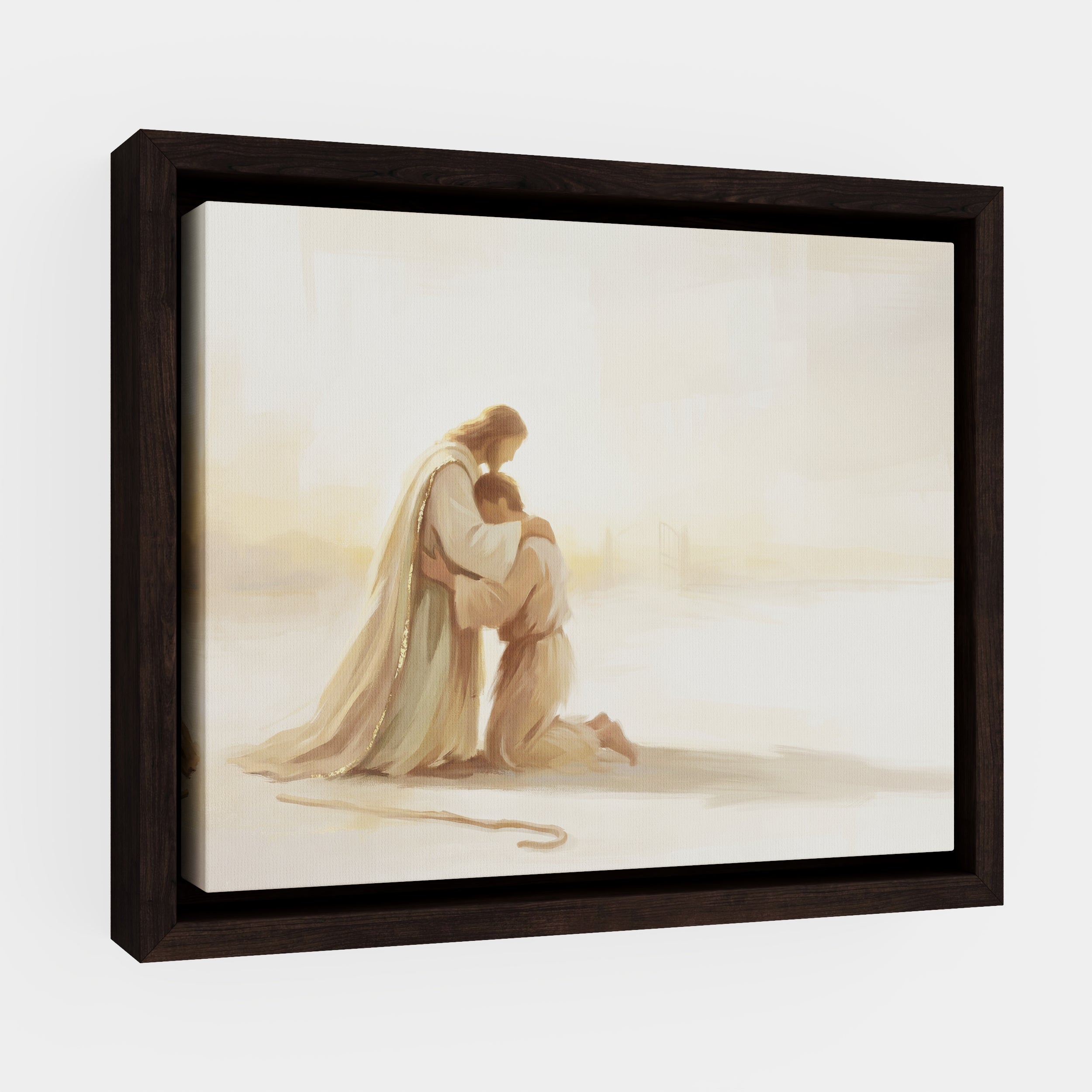 He Ran to Meet Me - Canvas