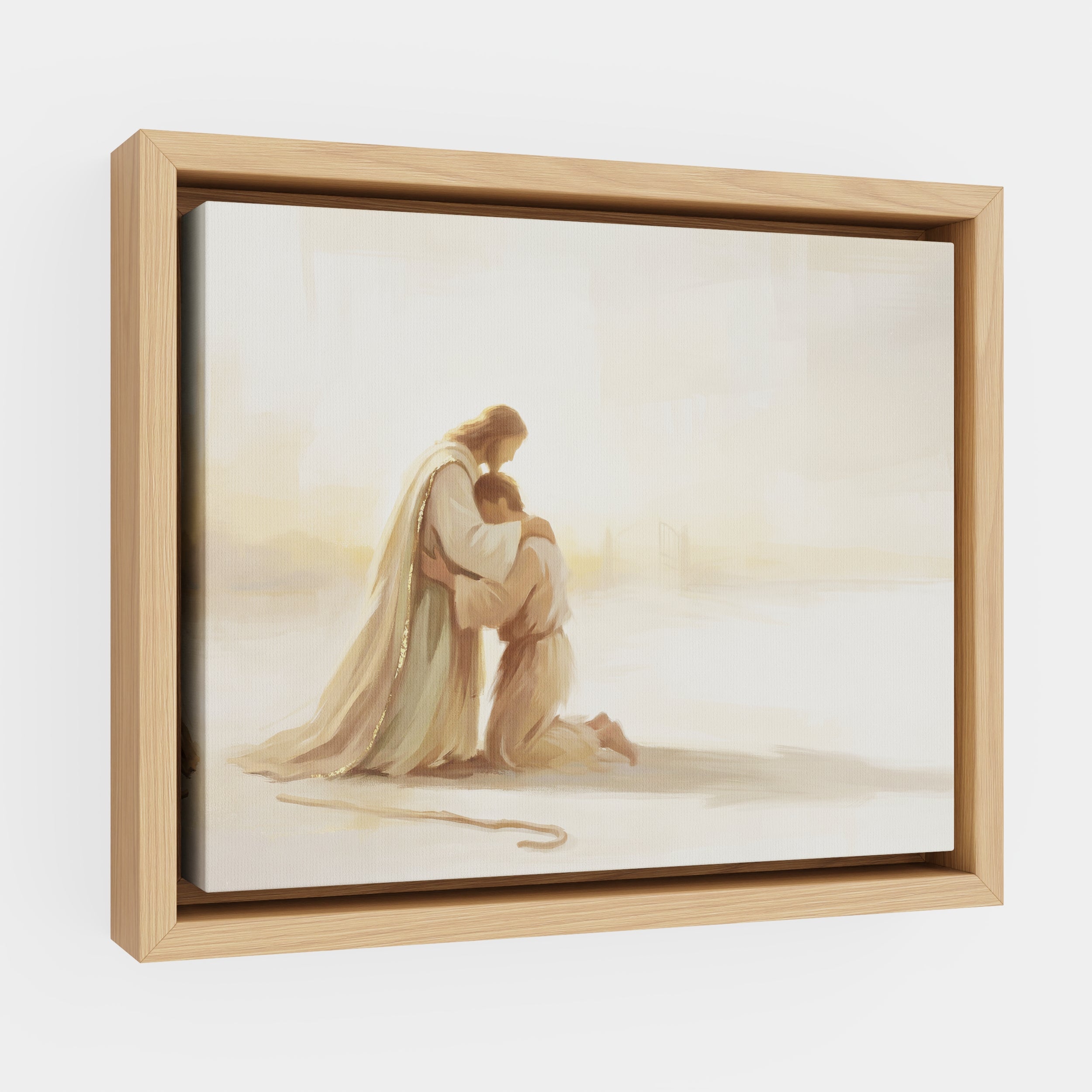 He Ran to Meet Me - Canvas