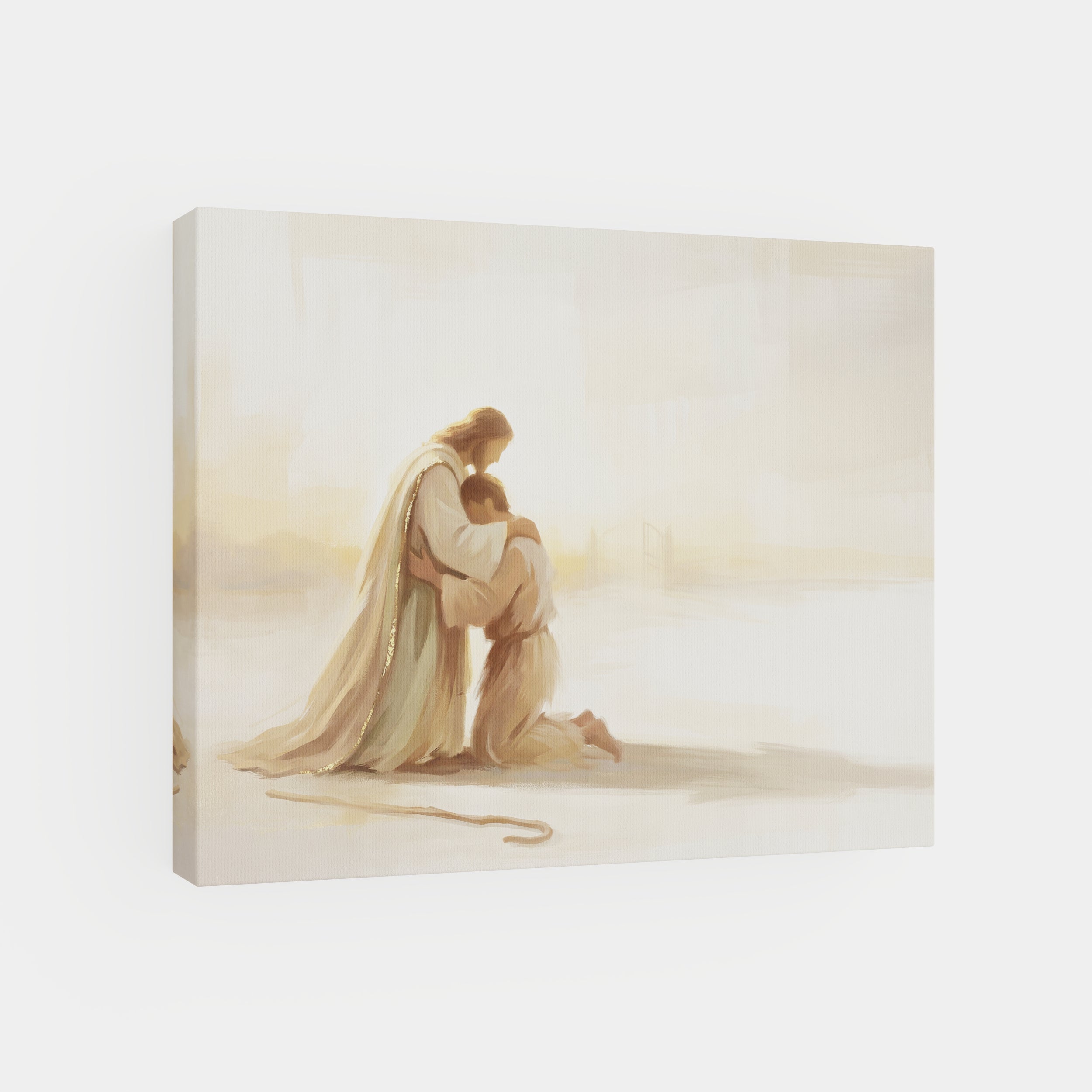He Ran to Meet Me - Canvas