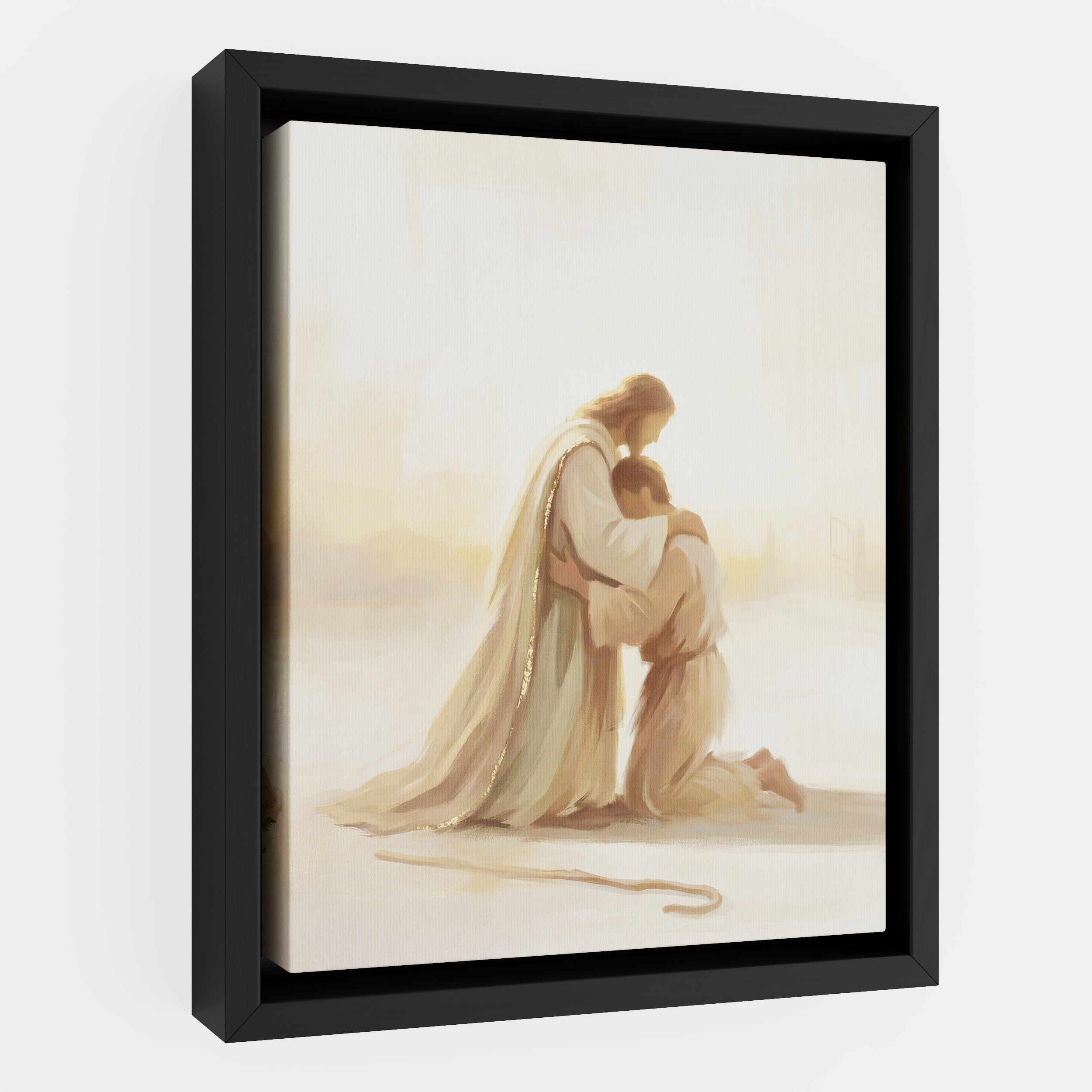 He Ran to Meet Me - Canvas
