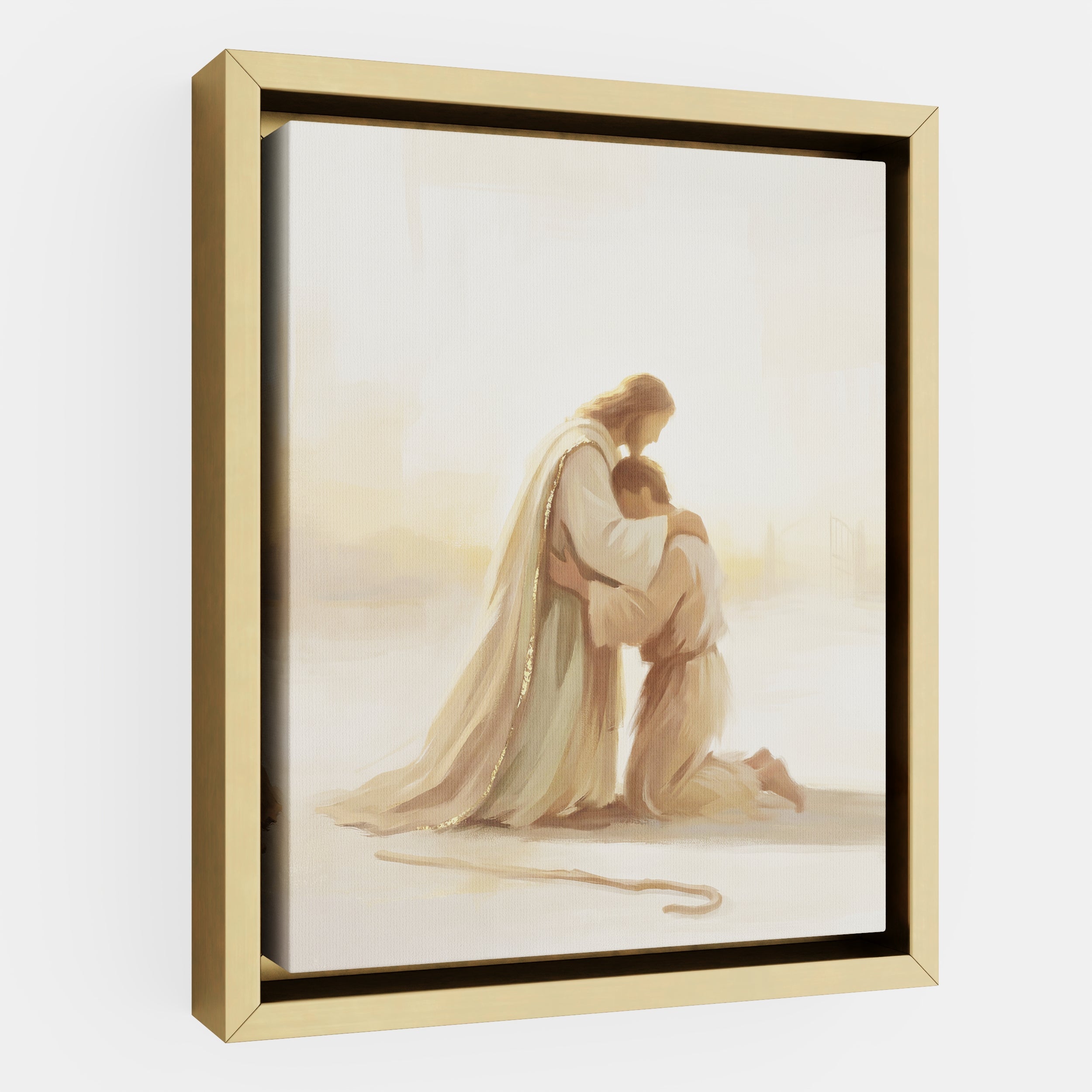 He Ran to Meet Me - Canvas