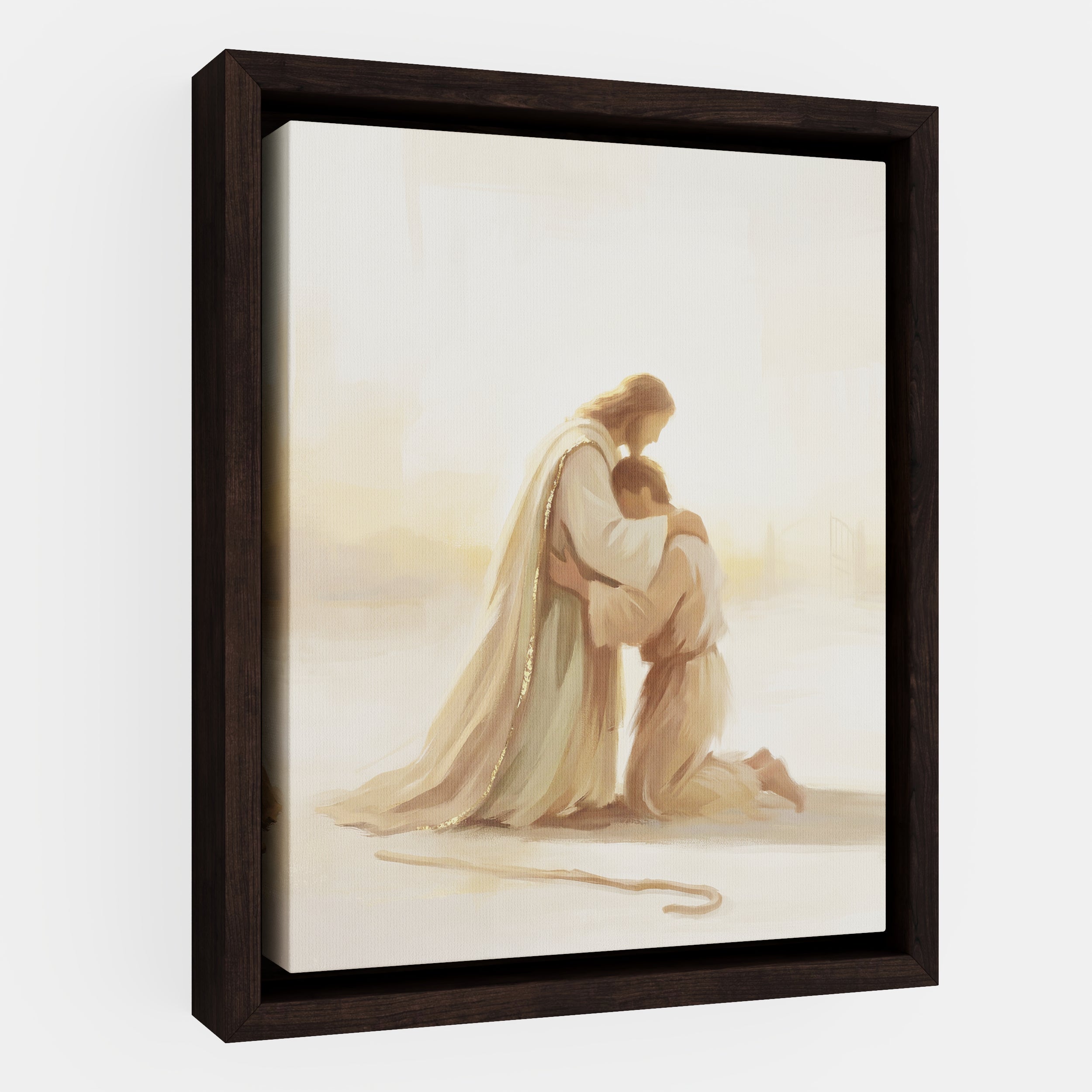 He Ran to Meet Me - Canvas