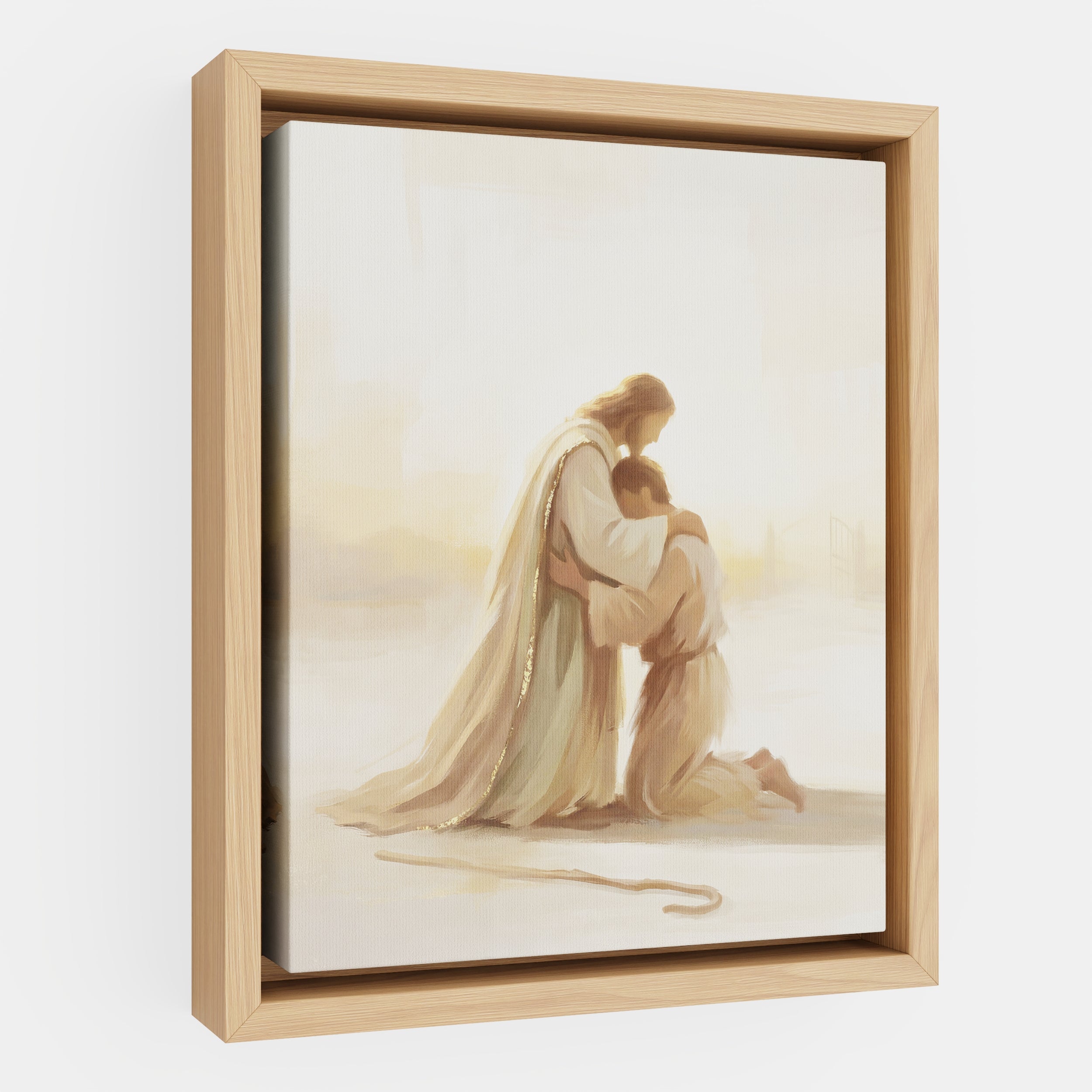 He Ran to Meet Me - Canvas