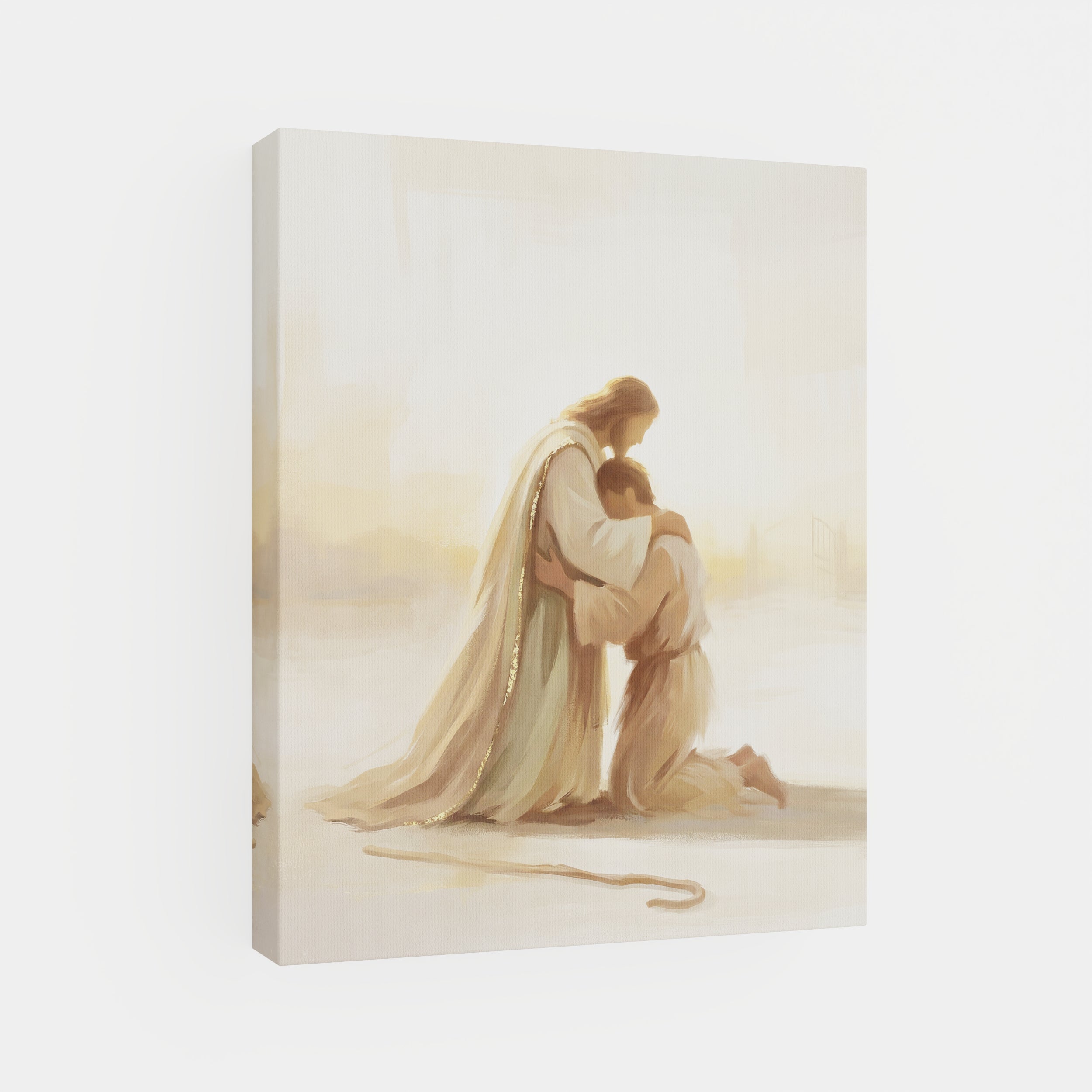 He Ran to Meet Me - Canvas