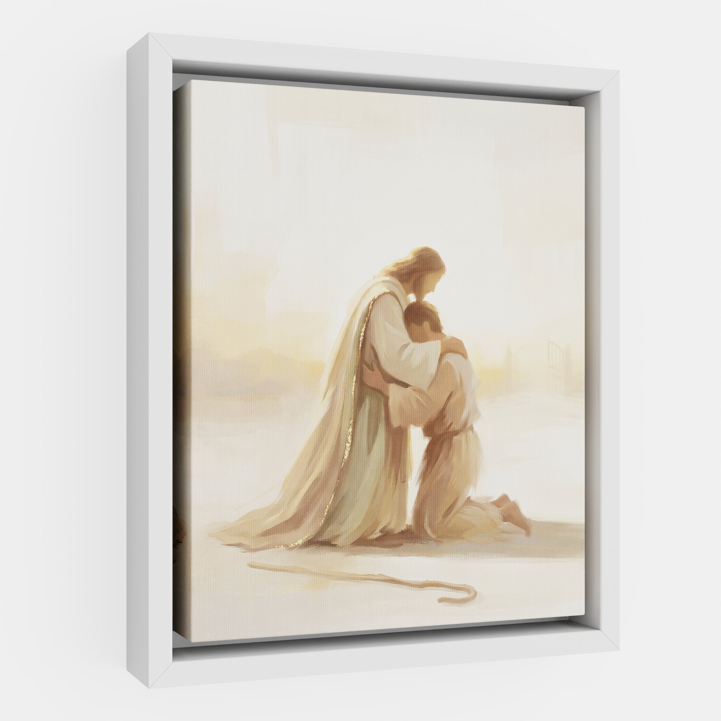 He Ran to Meet Me - Canvas