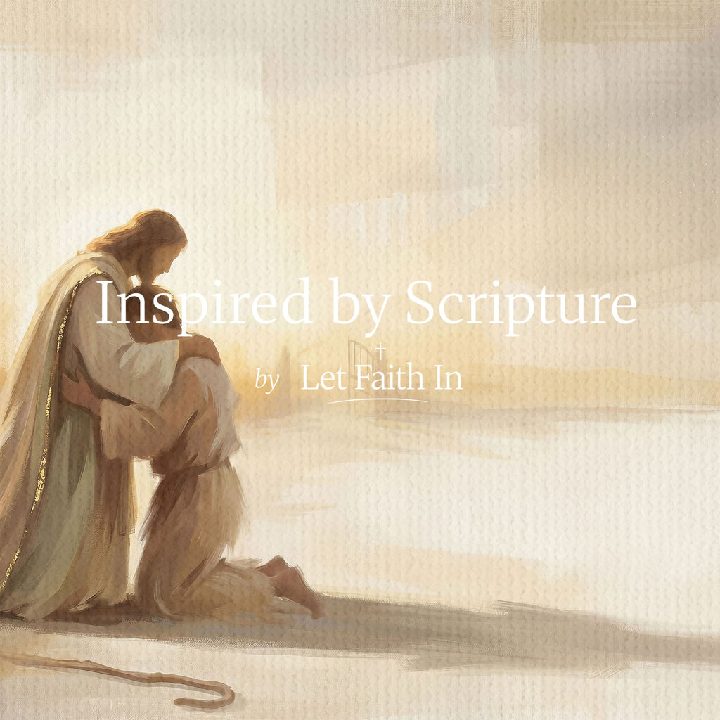 He Ran to Meet Me - Canvas