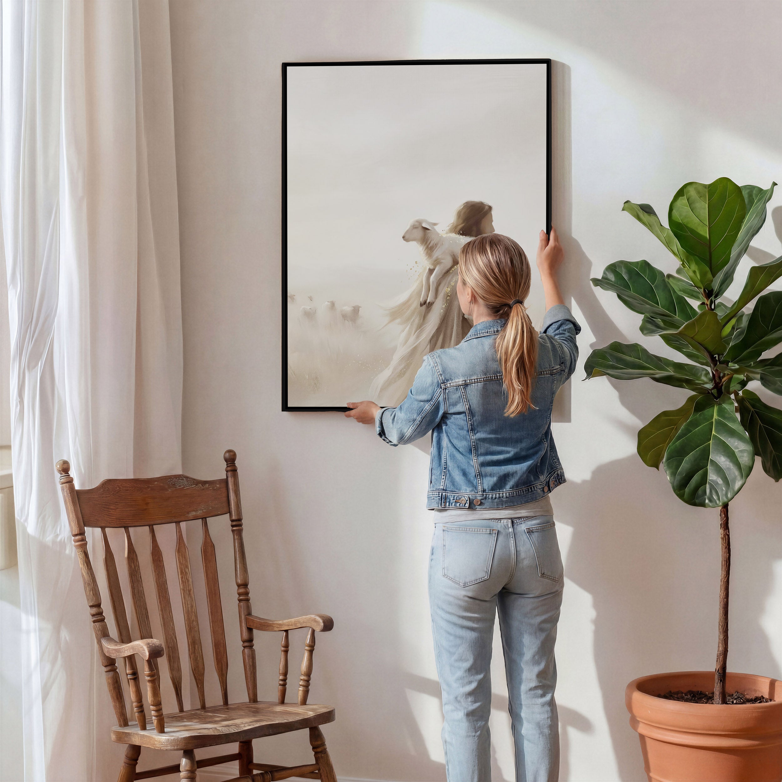 The Good Shepherd - Canvas