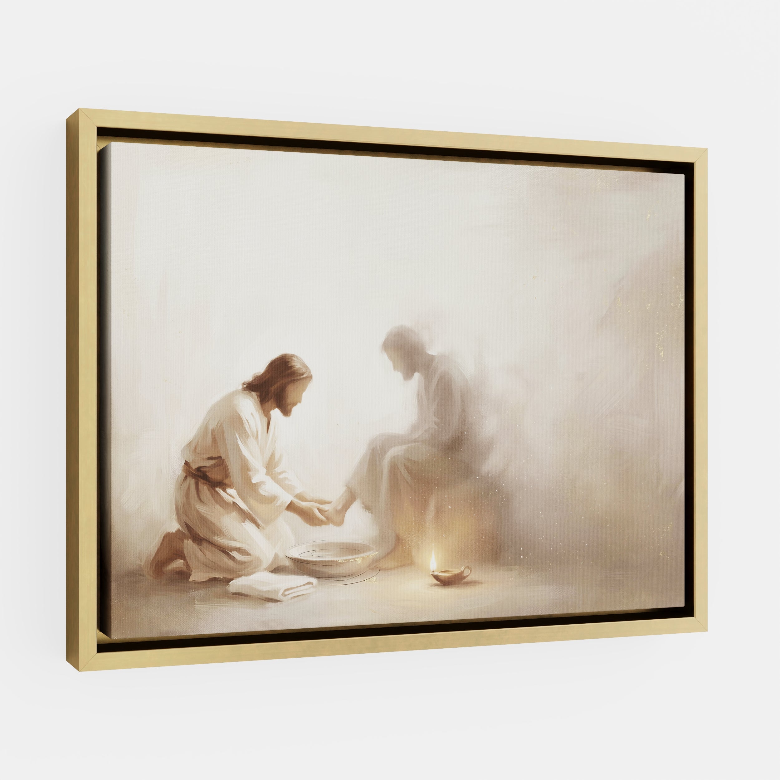 He Knelt Before Me - Canvas