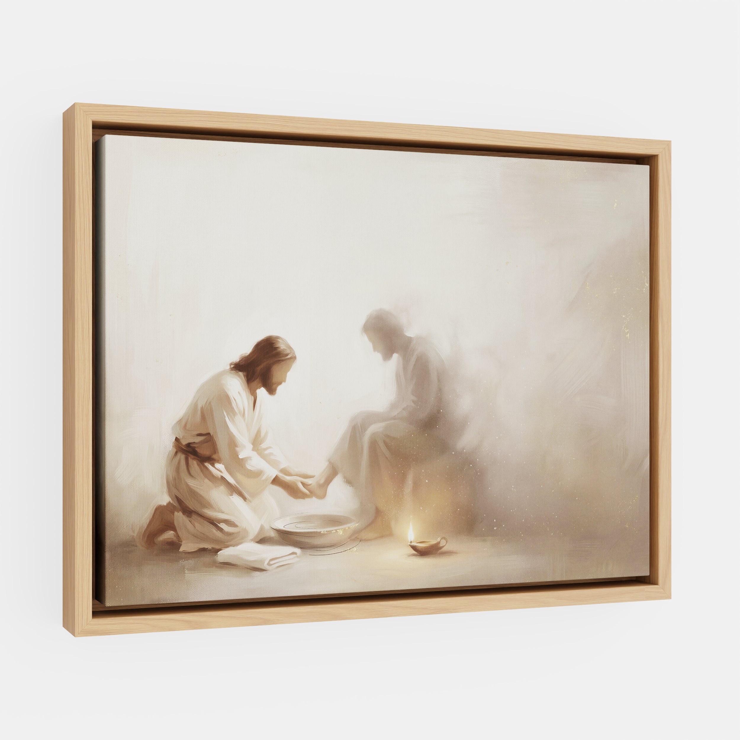 He Knelt Before Me - Canvas