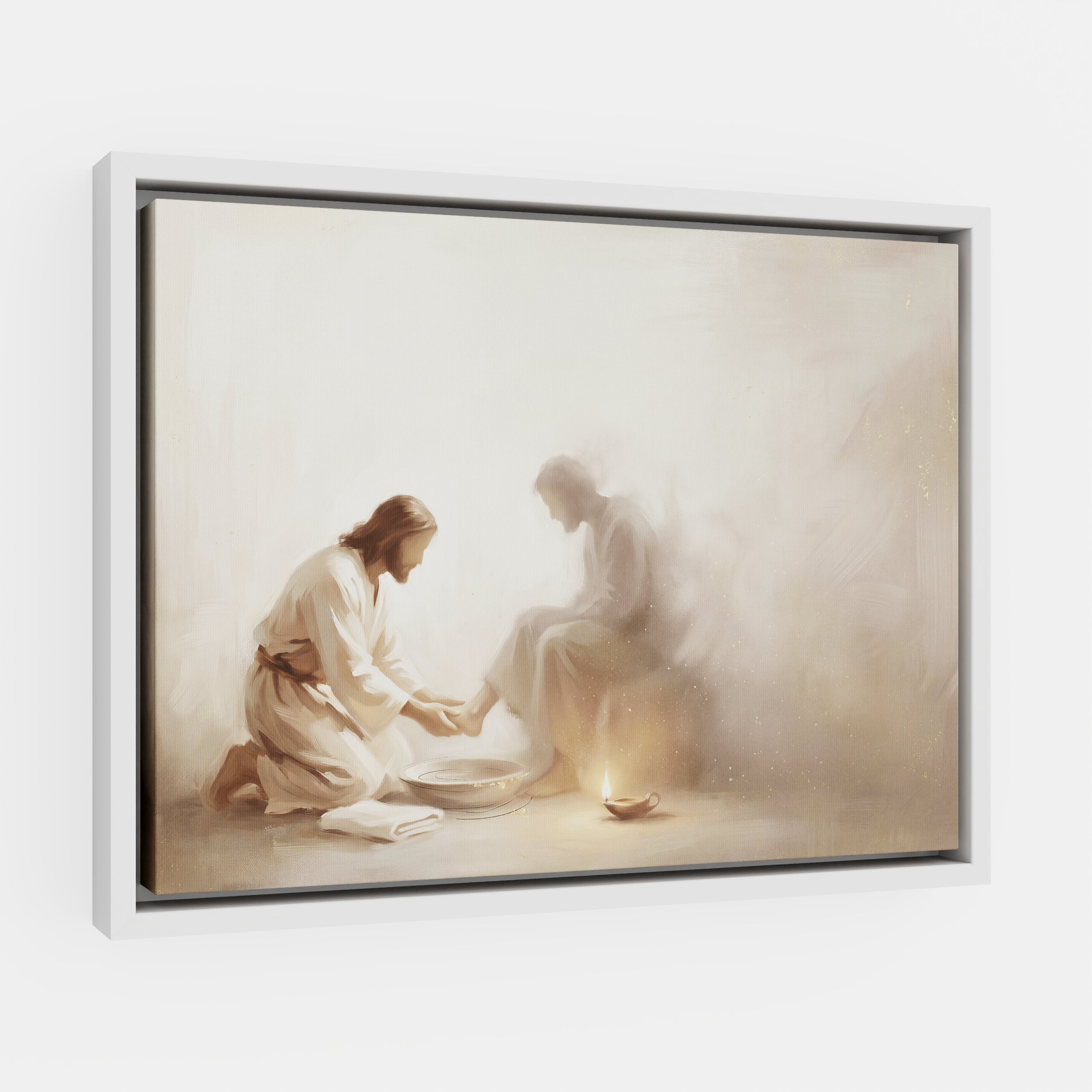 He Knelt Before Me - Canvas