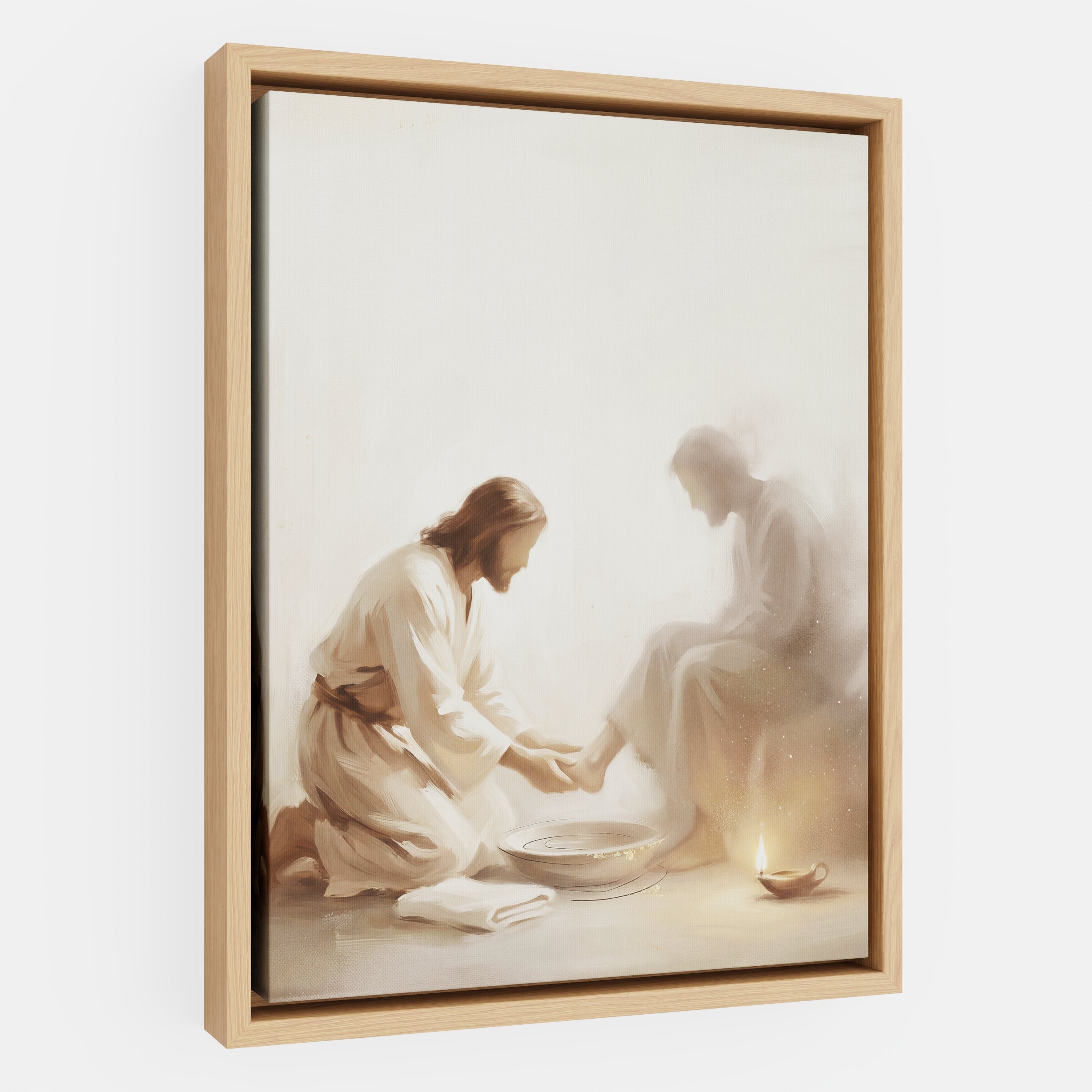 He Knelt Before Me - Canvas