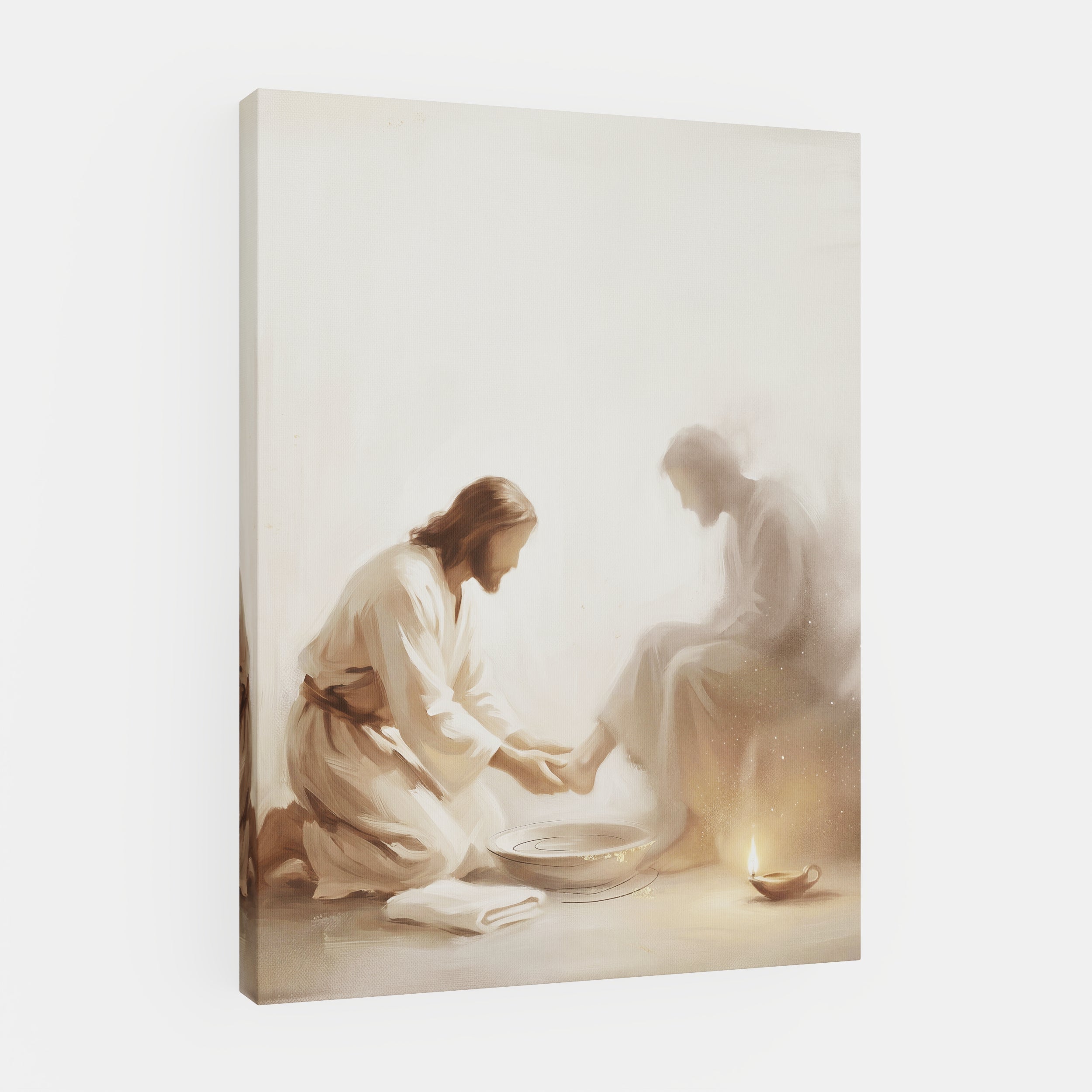 He Knelt Before Me - Canvas