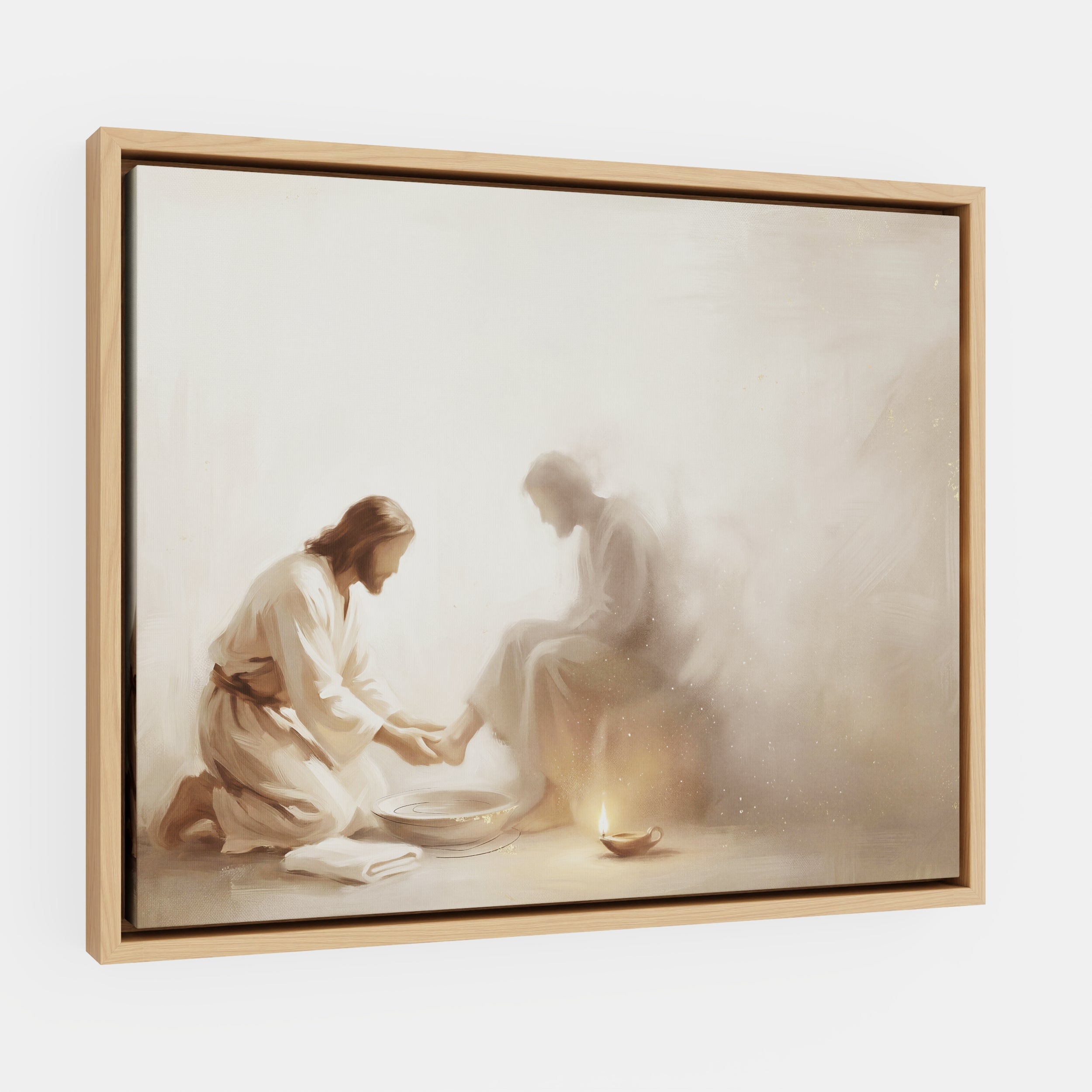 He Knelt Before Me - Canvas