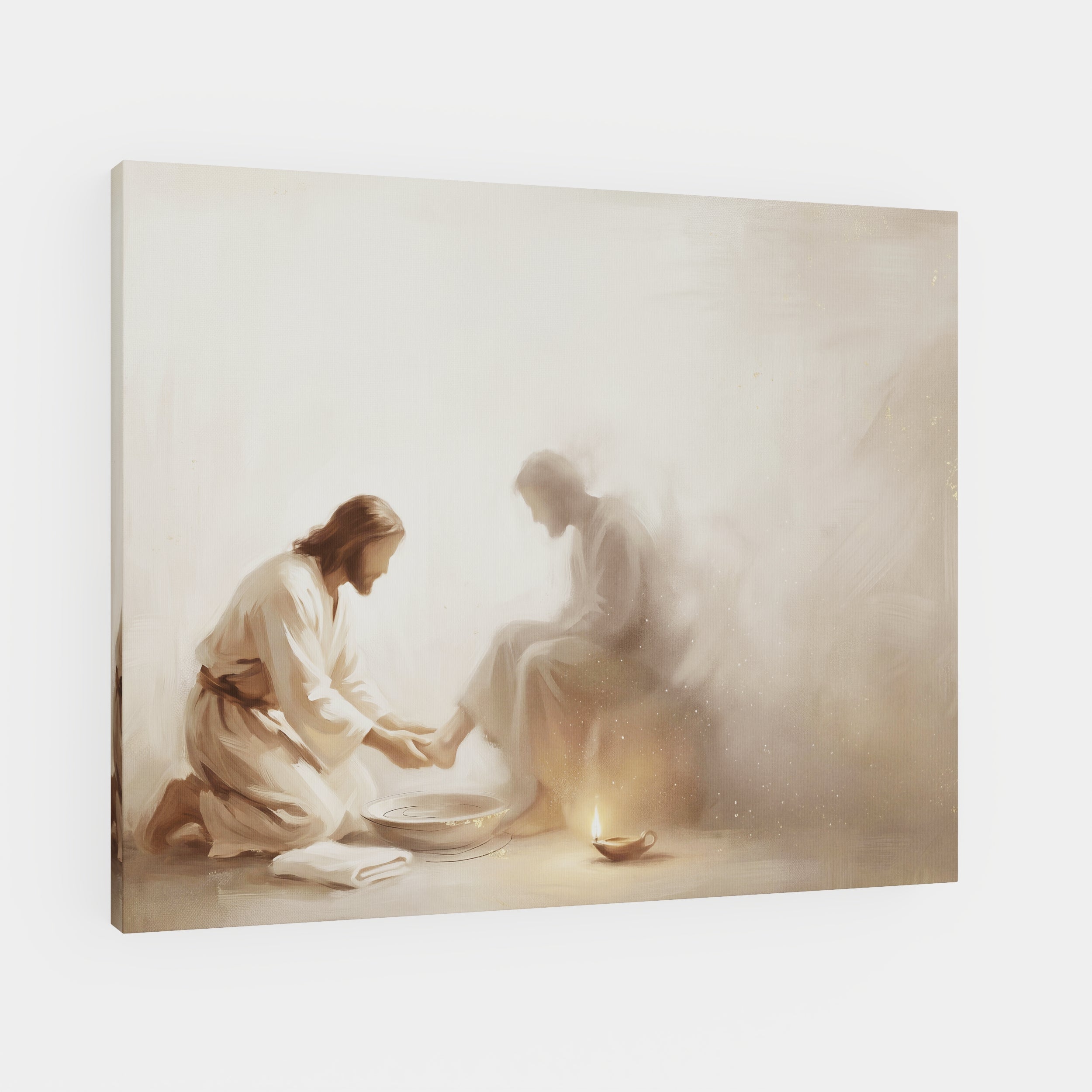 He Knelt Before Me - Canvas