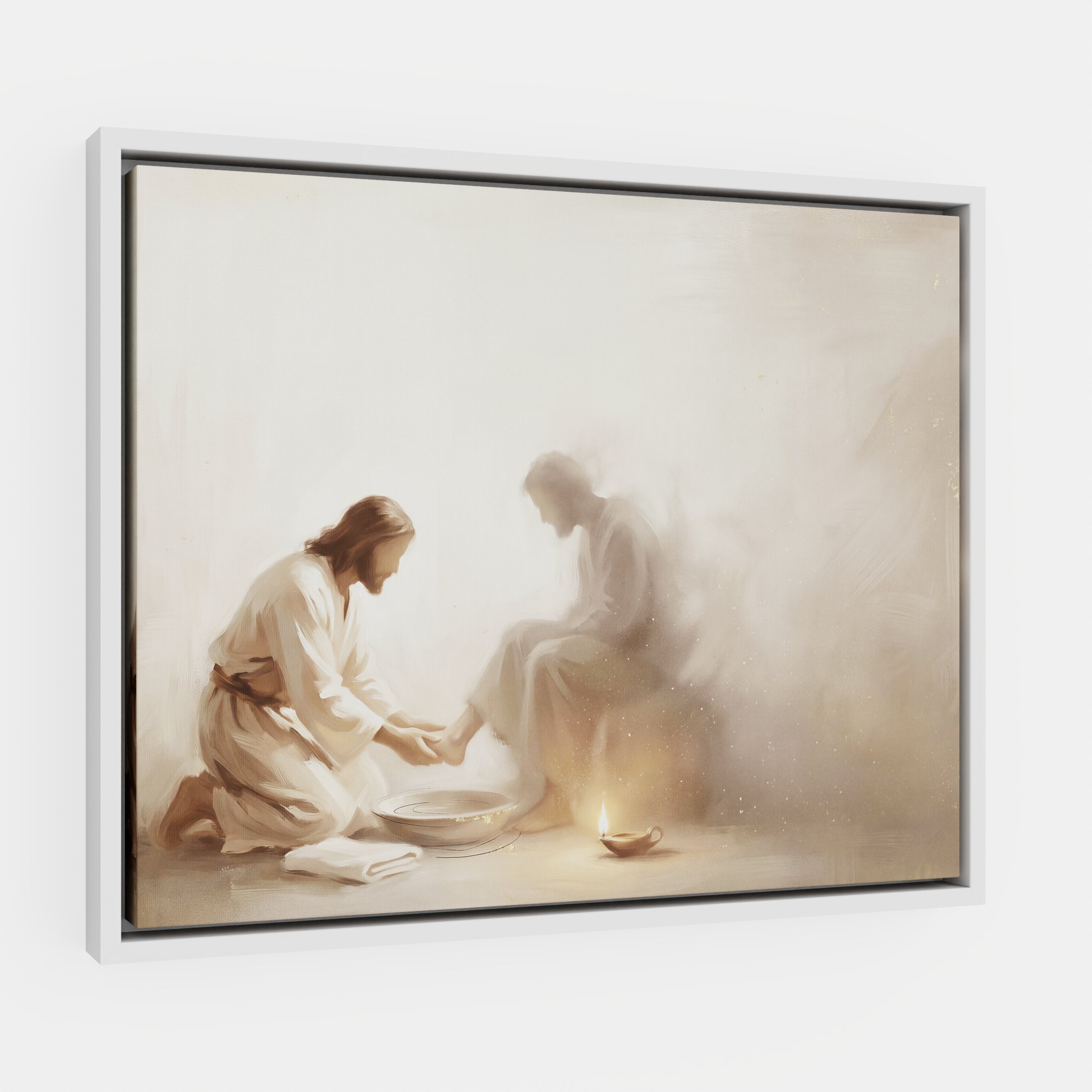 He Knelt Before Me - Canvas