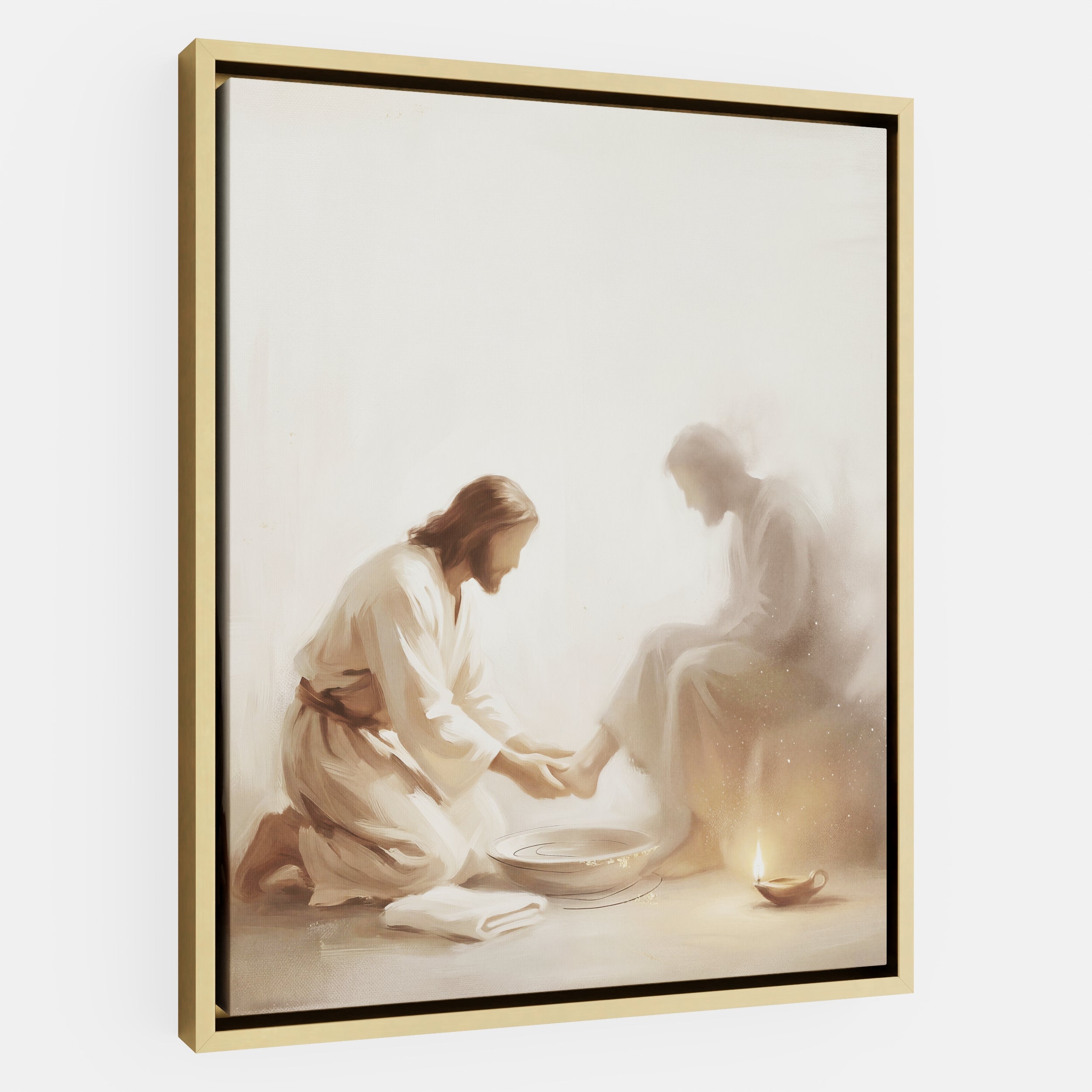 He Knelt Before Me - Canvas