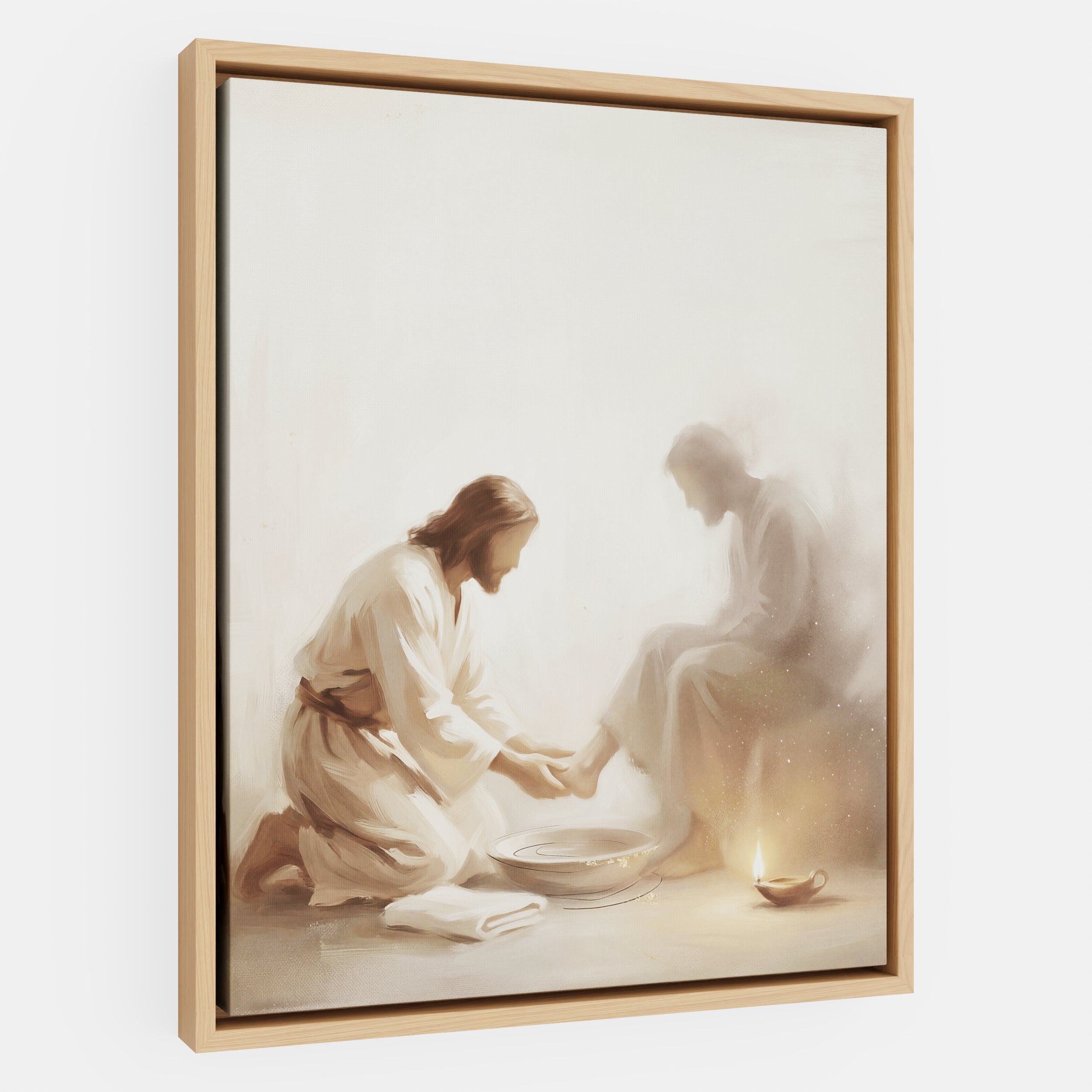 He Knelt Before Me - Canvas