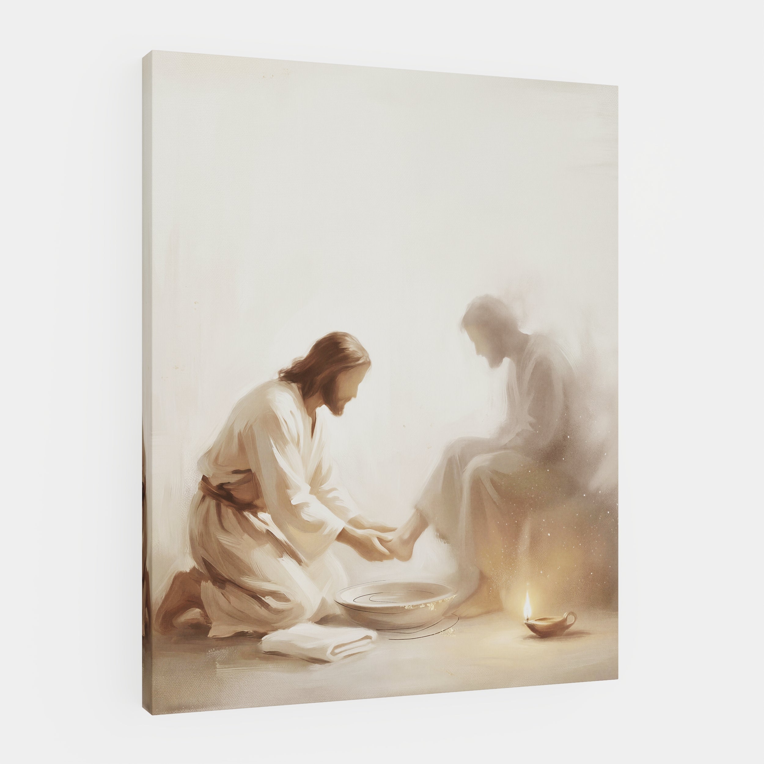 He Knelt Before Me - Canvas