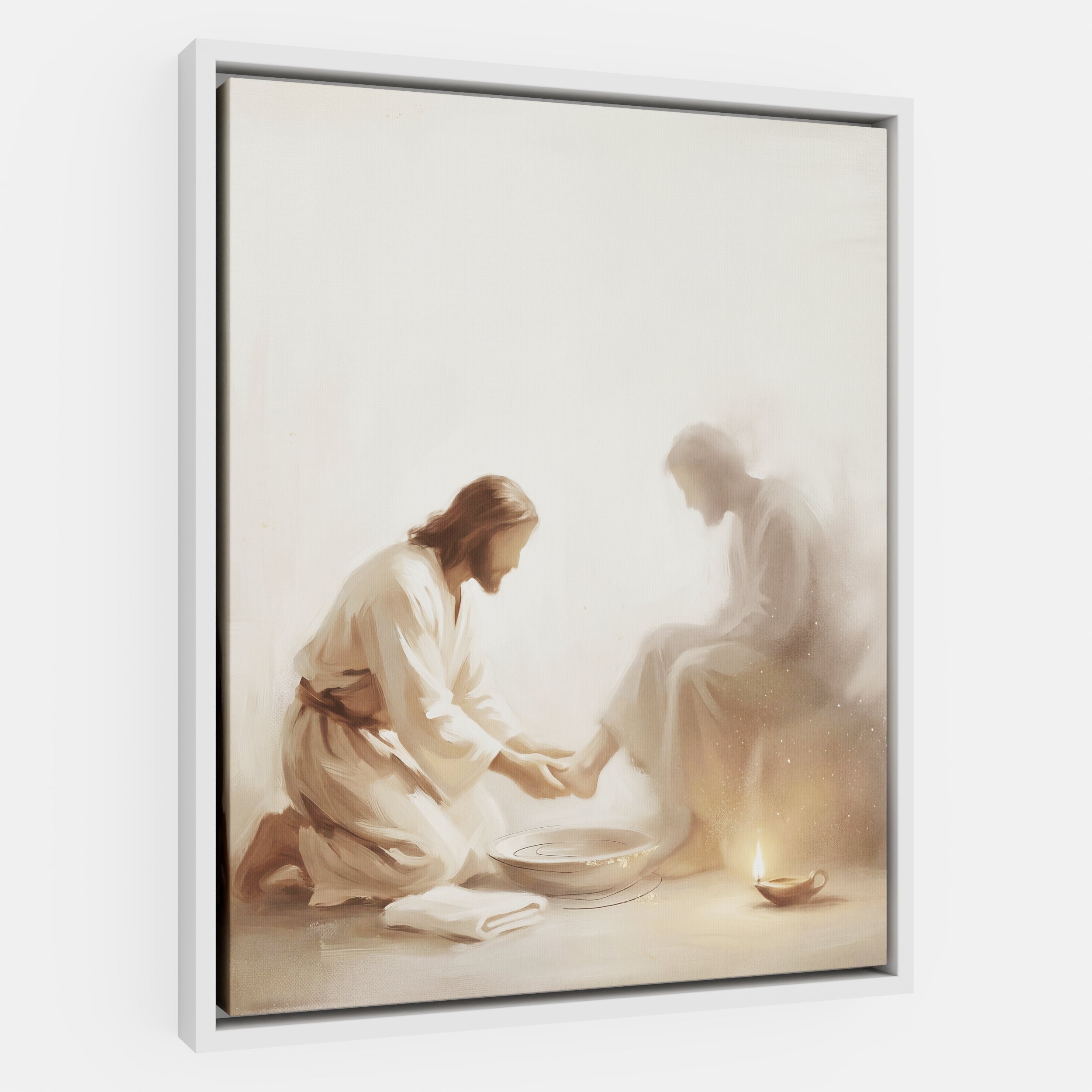 He Knelt Before Me - Canvas
