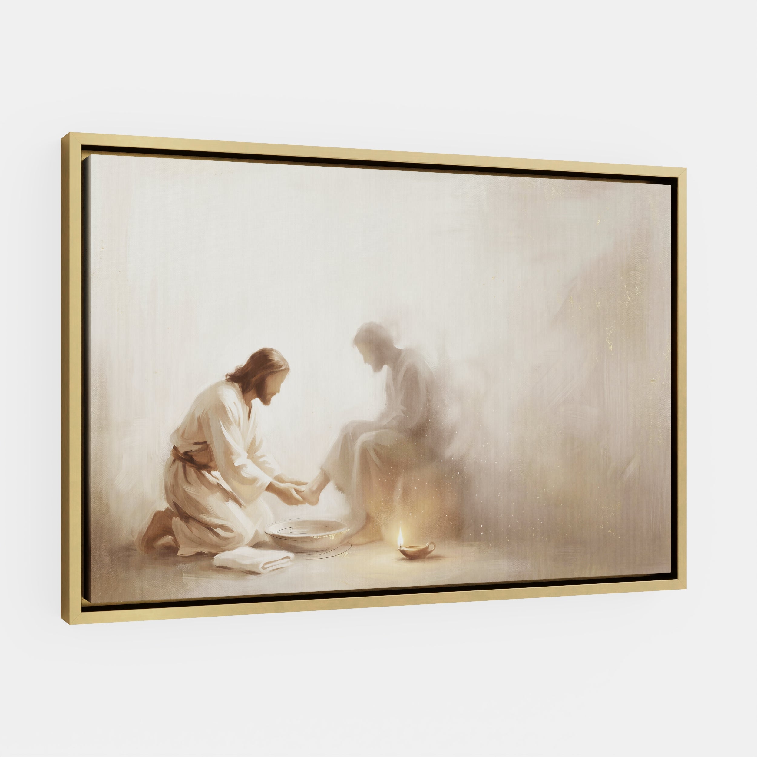 He Knelt Before Me - Canvas