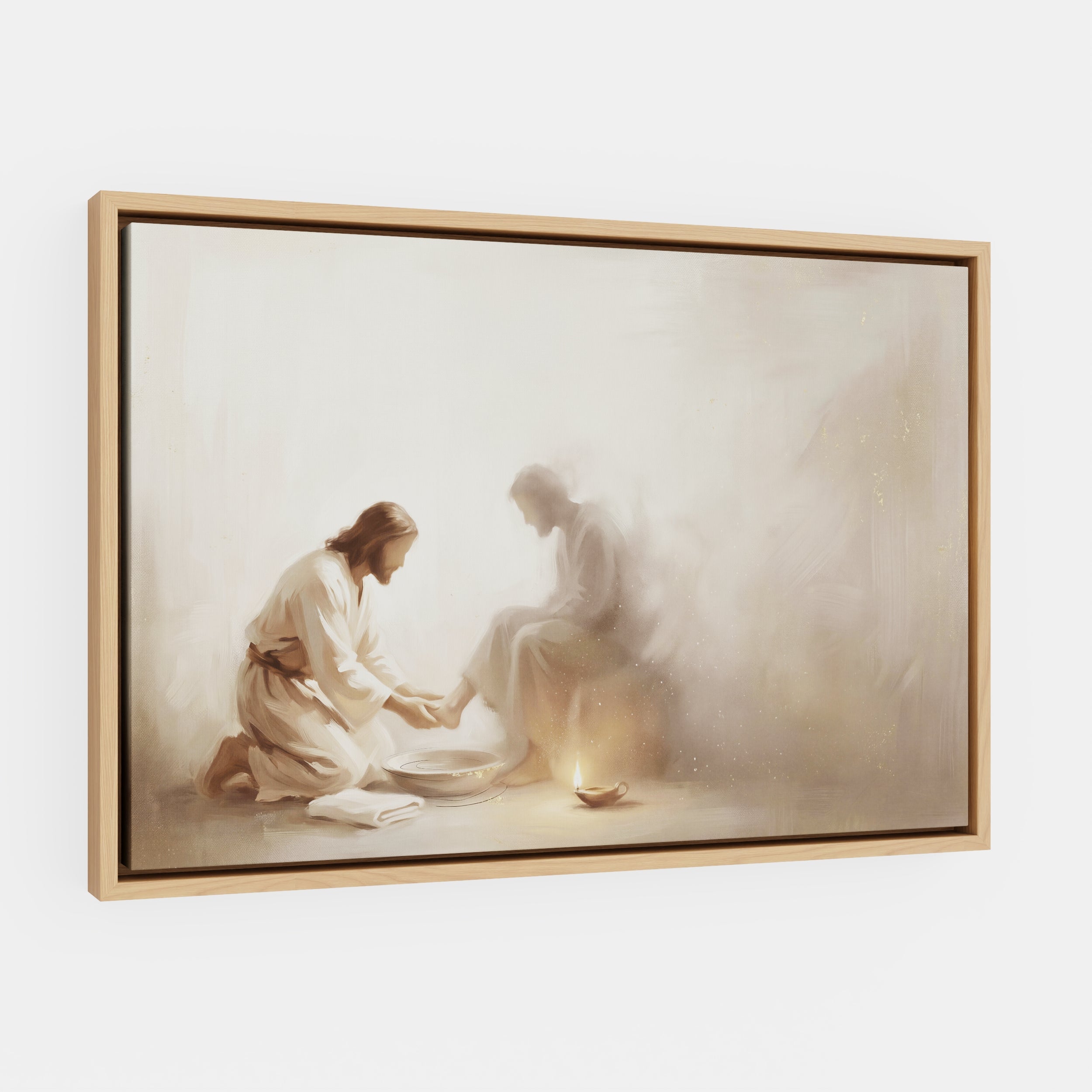 He Knelt Before Me - Canvas