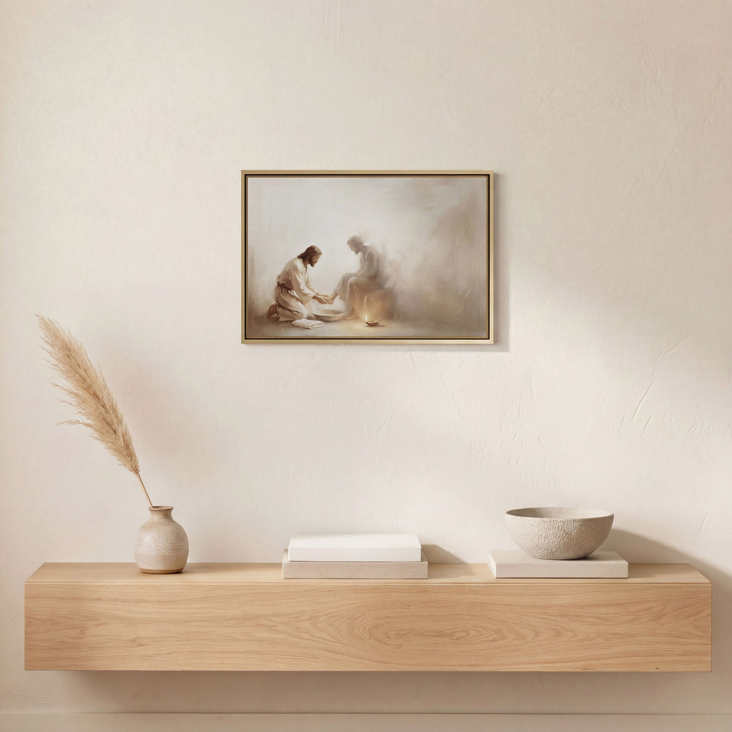 He Knelt Before Me - Canvas