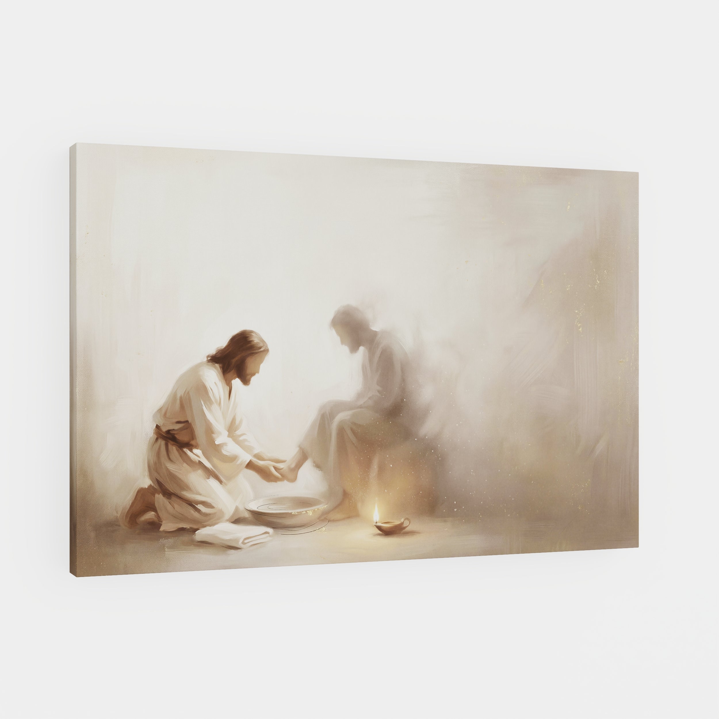 He Knelt Before Me - Canvas