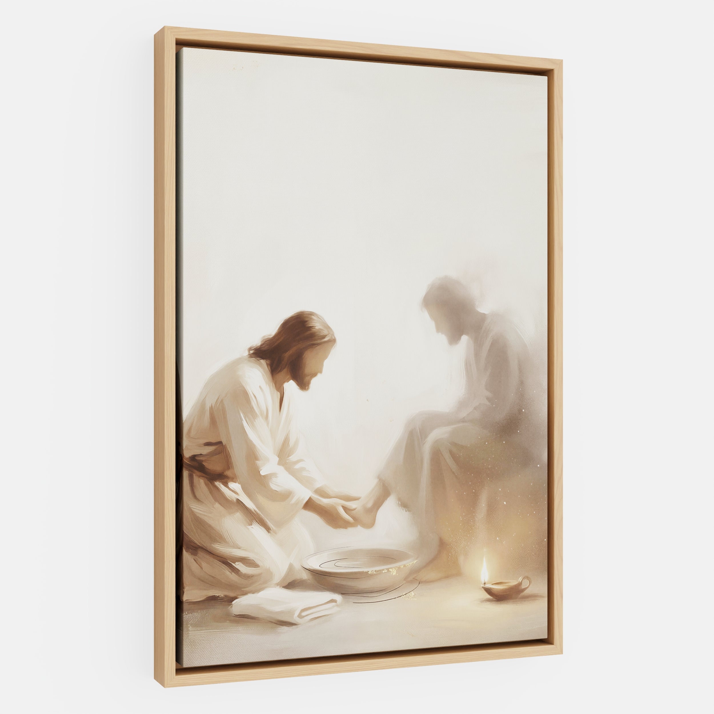 He Knelt Before Me - Canvas