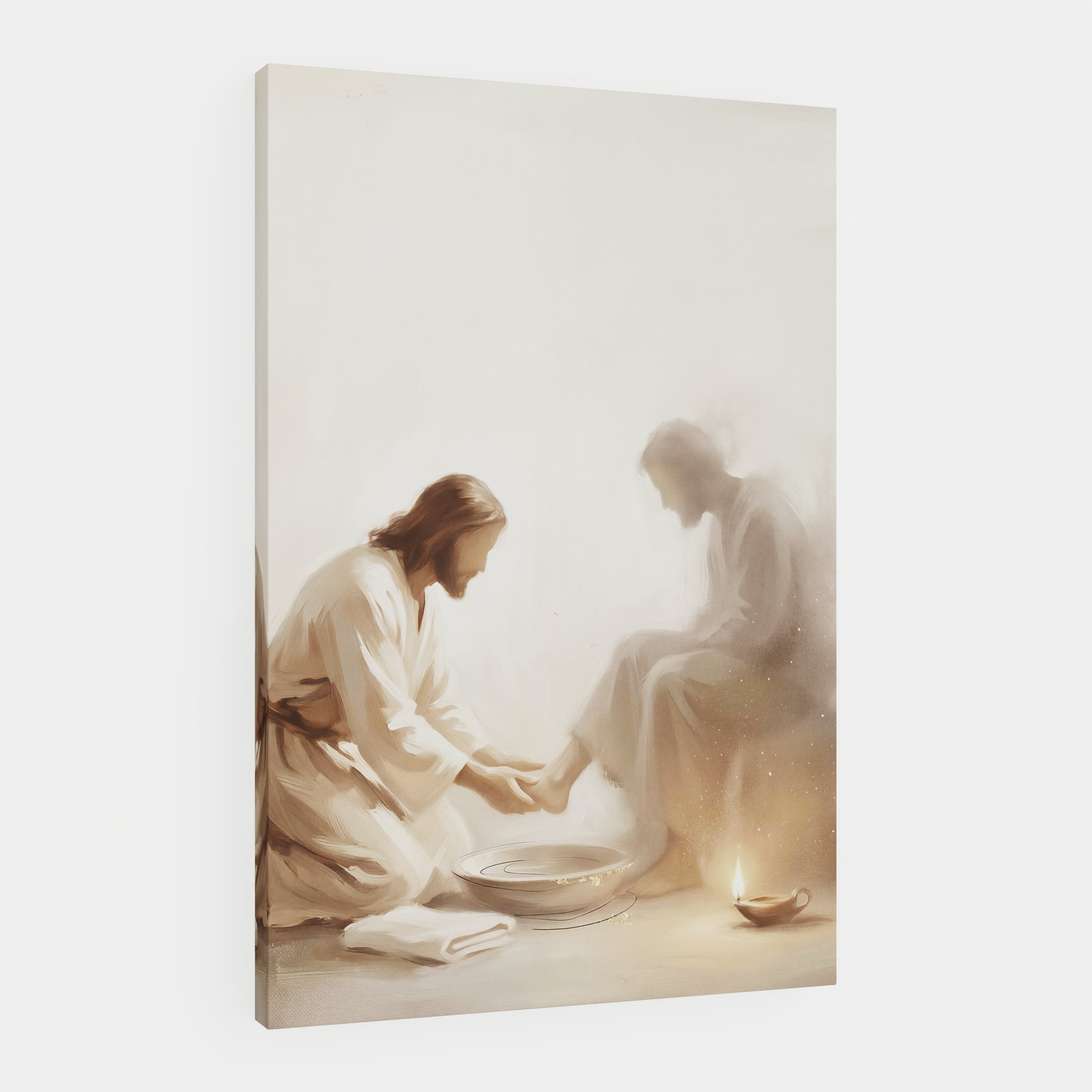 He Knelt Before Me - Canvas