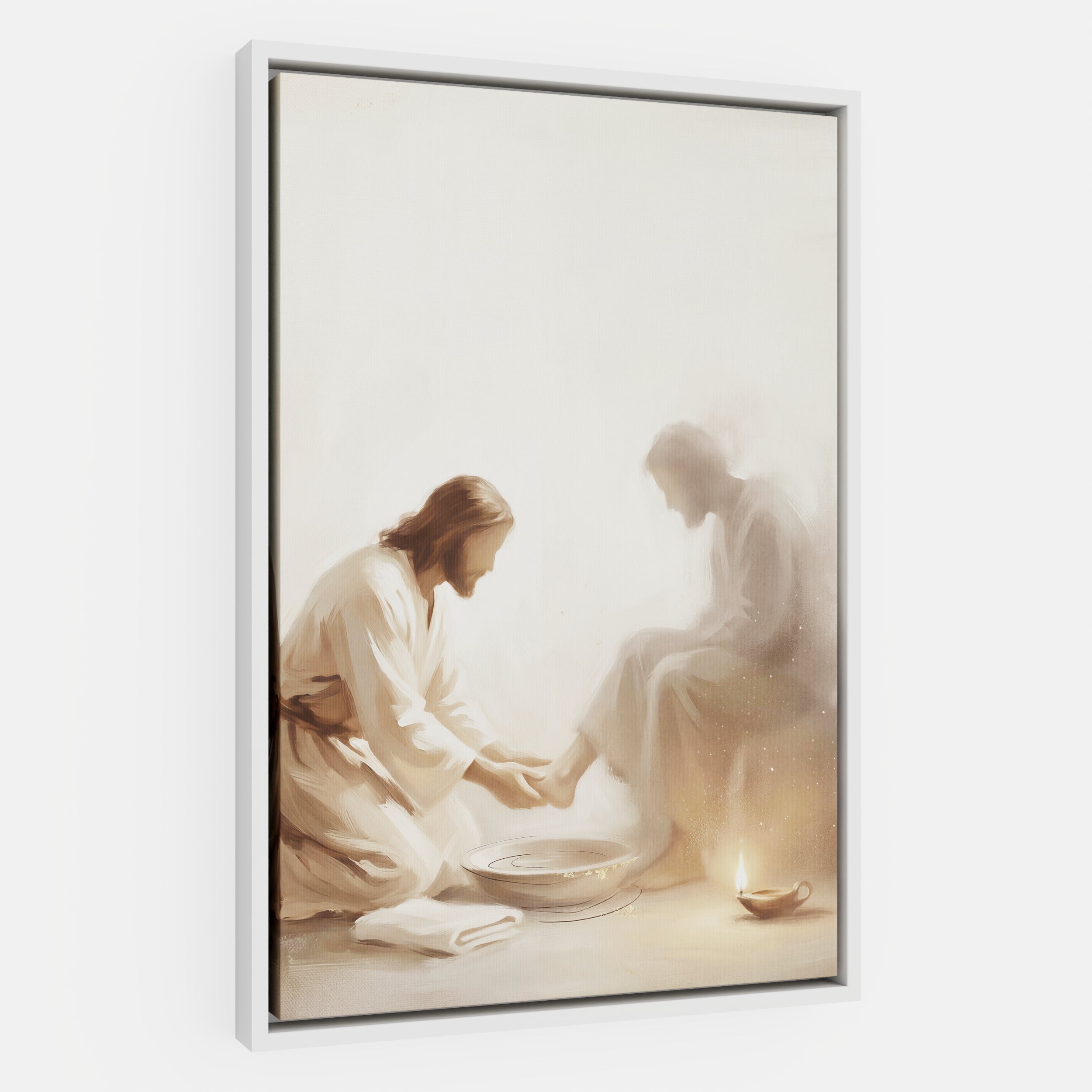 He Knelt Before Me - Canvas