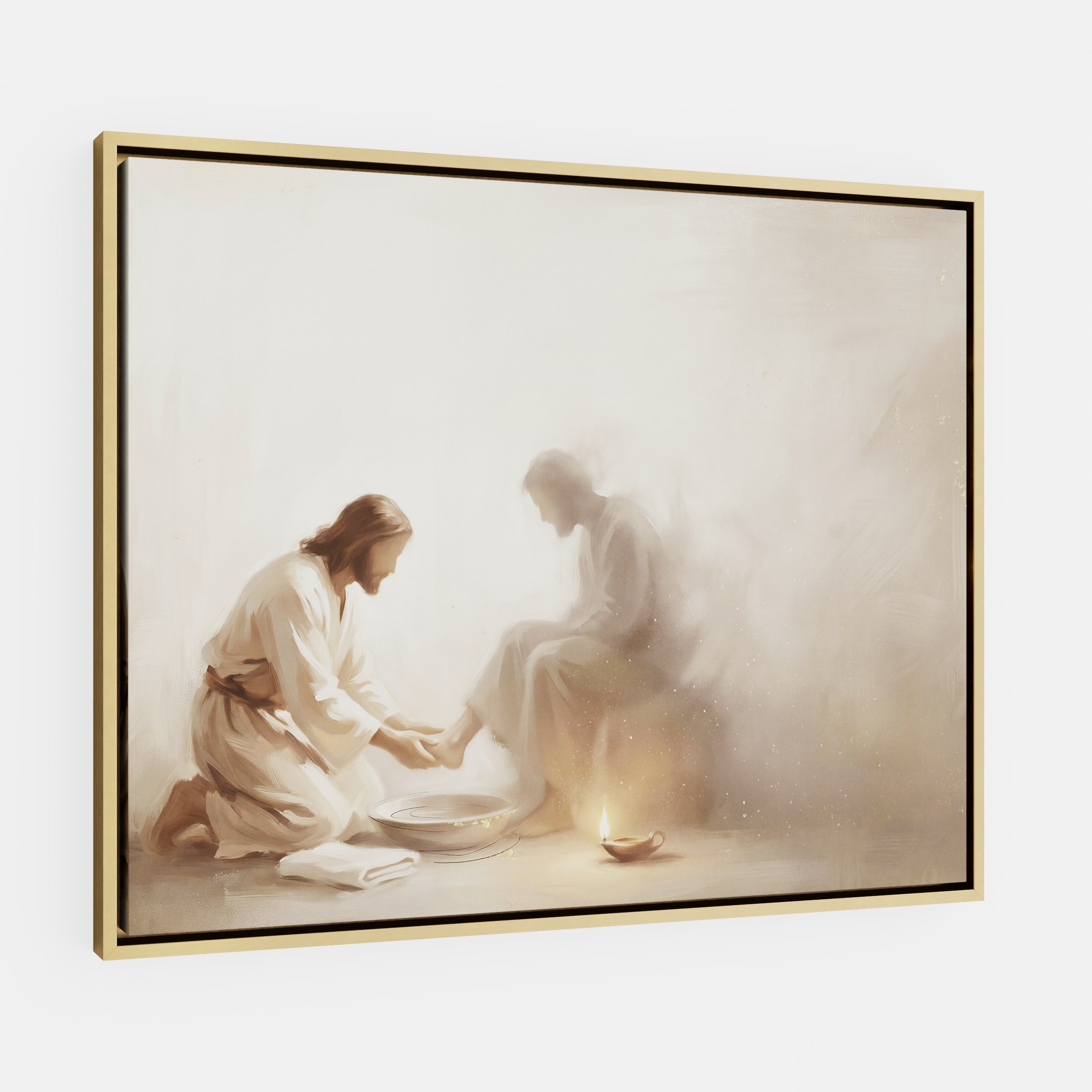 He Knelt Before Me - Canvas
