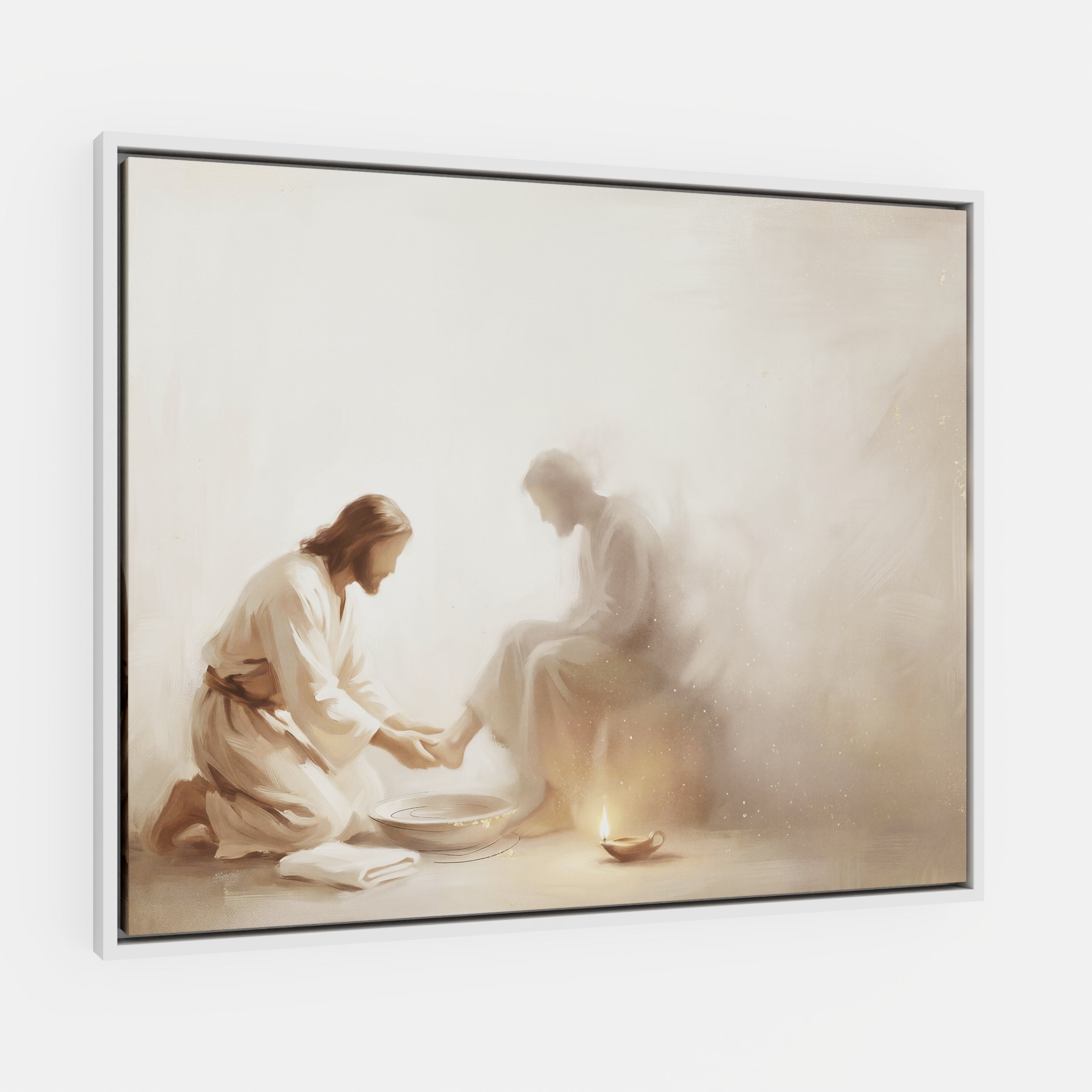 He Knelt Before Me - Canvas
