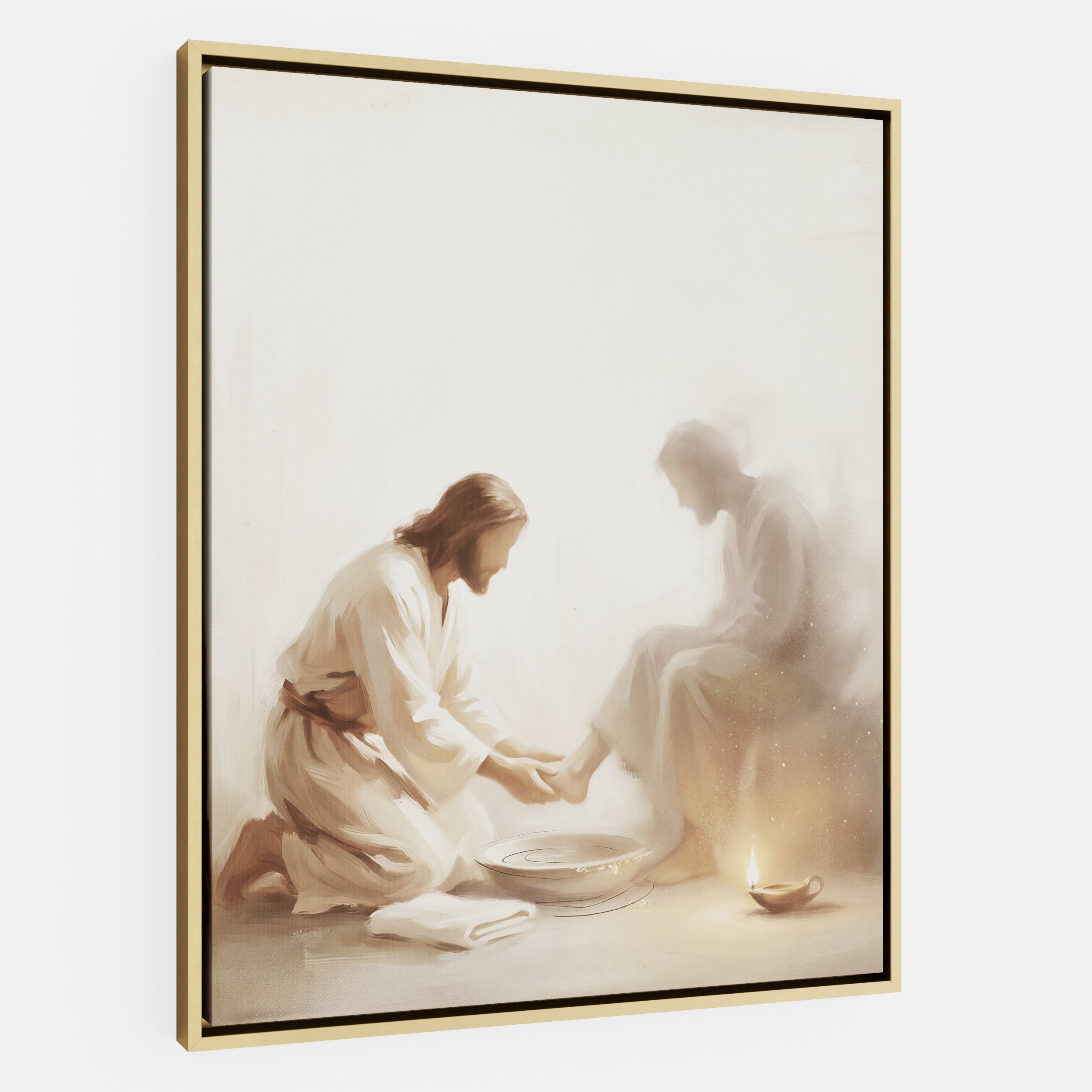 He Knelt Before Me - Canvas