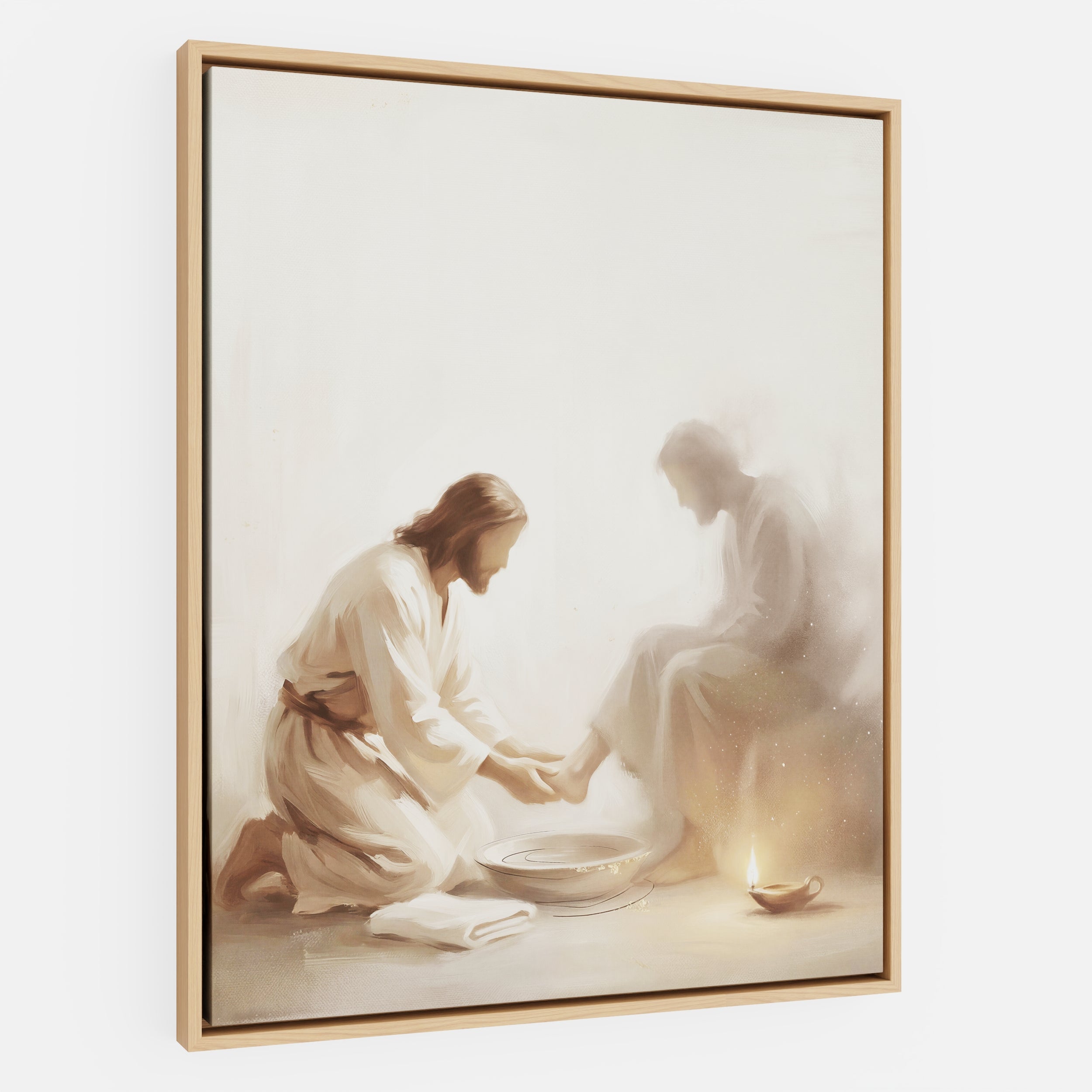 He Knelt Before Me - Canvas