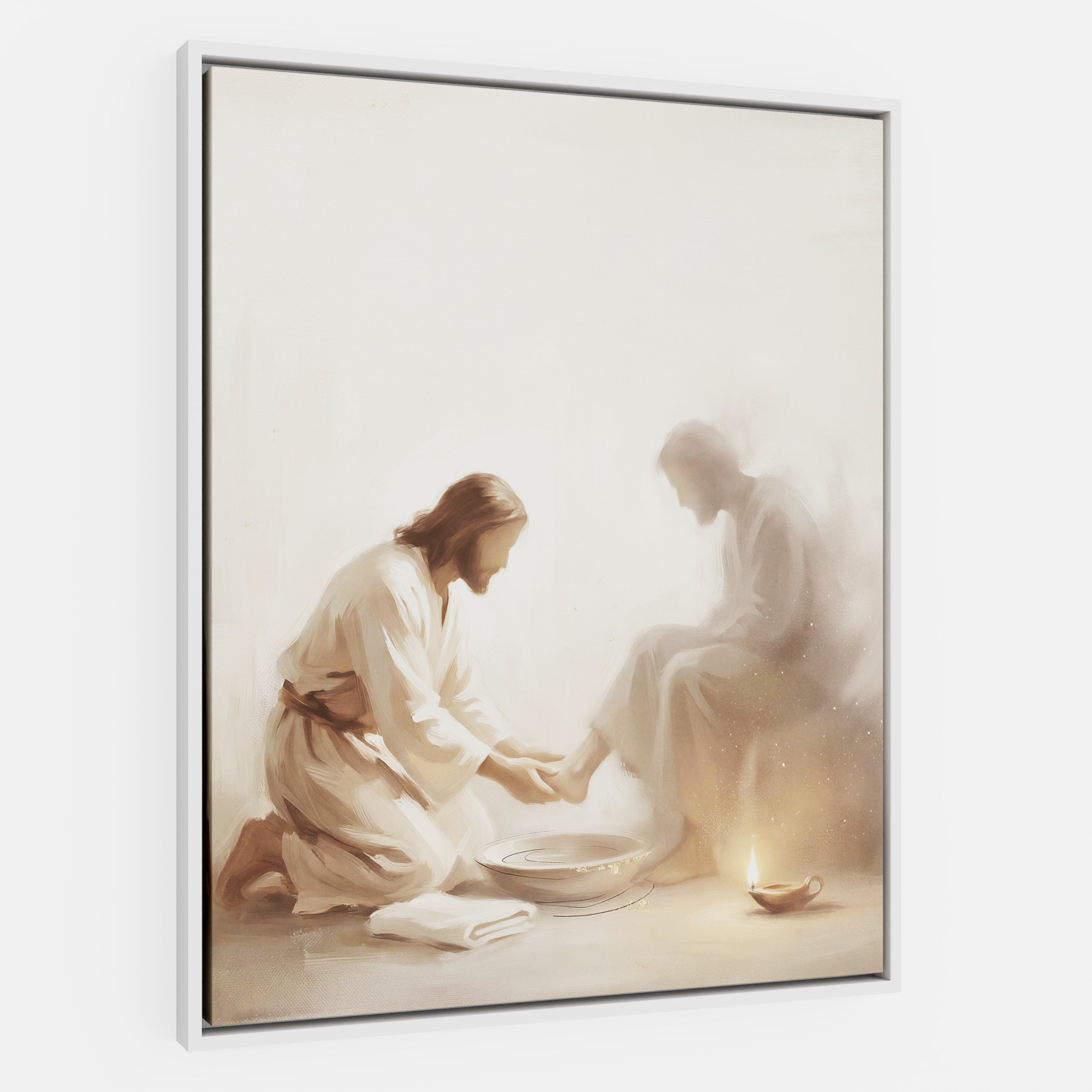 He Knelt Before Me - Canvas