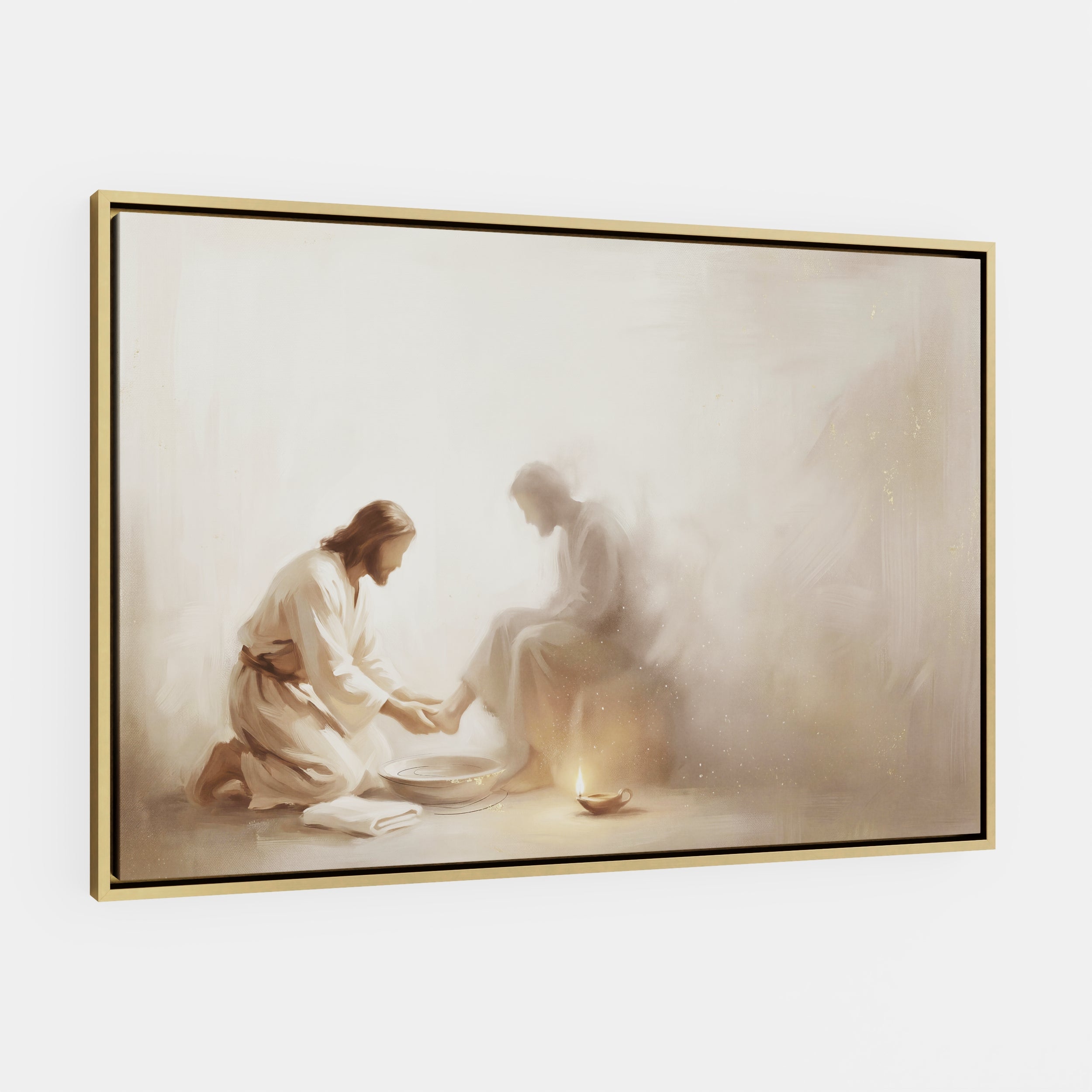 He Knelt Before Me - Canvas