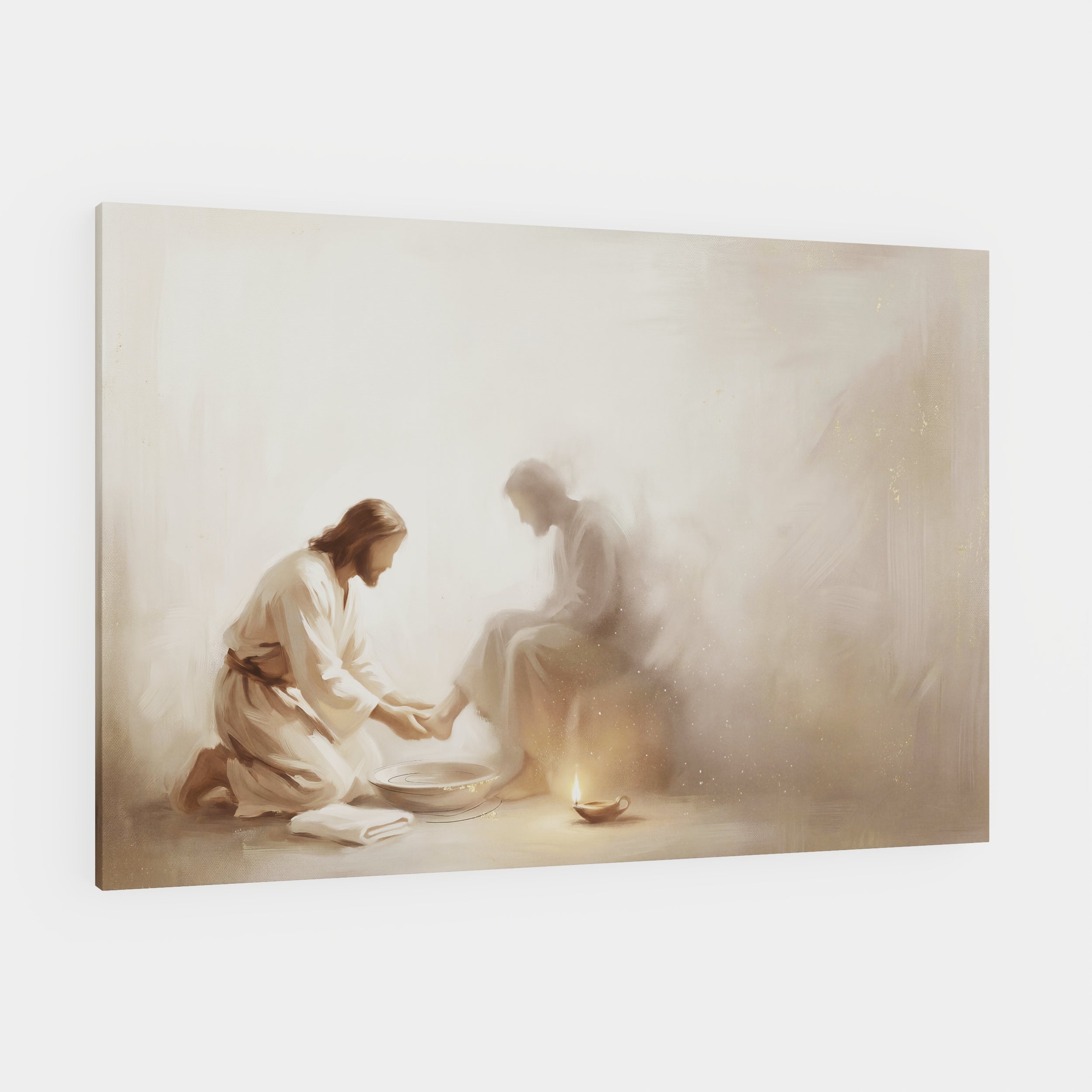 He Knelt Before Me - Canvas