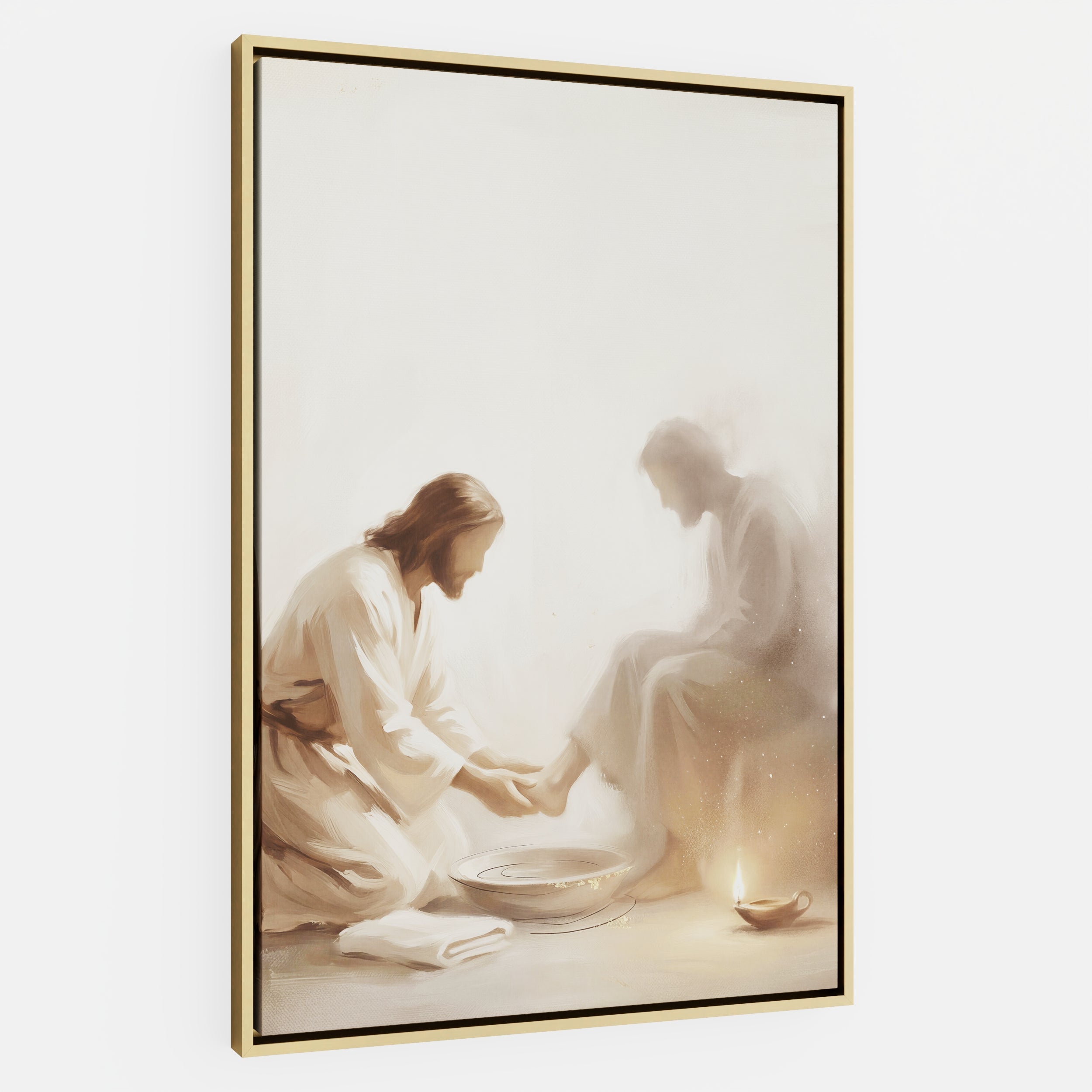 He Knelt Before Me - Canvas
