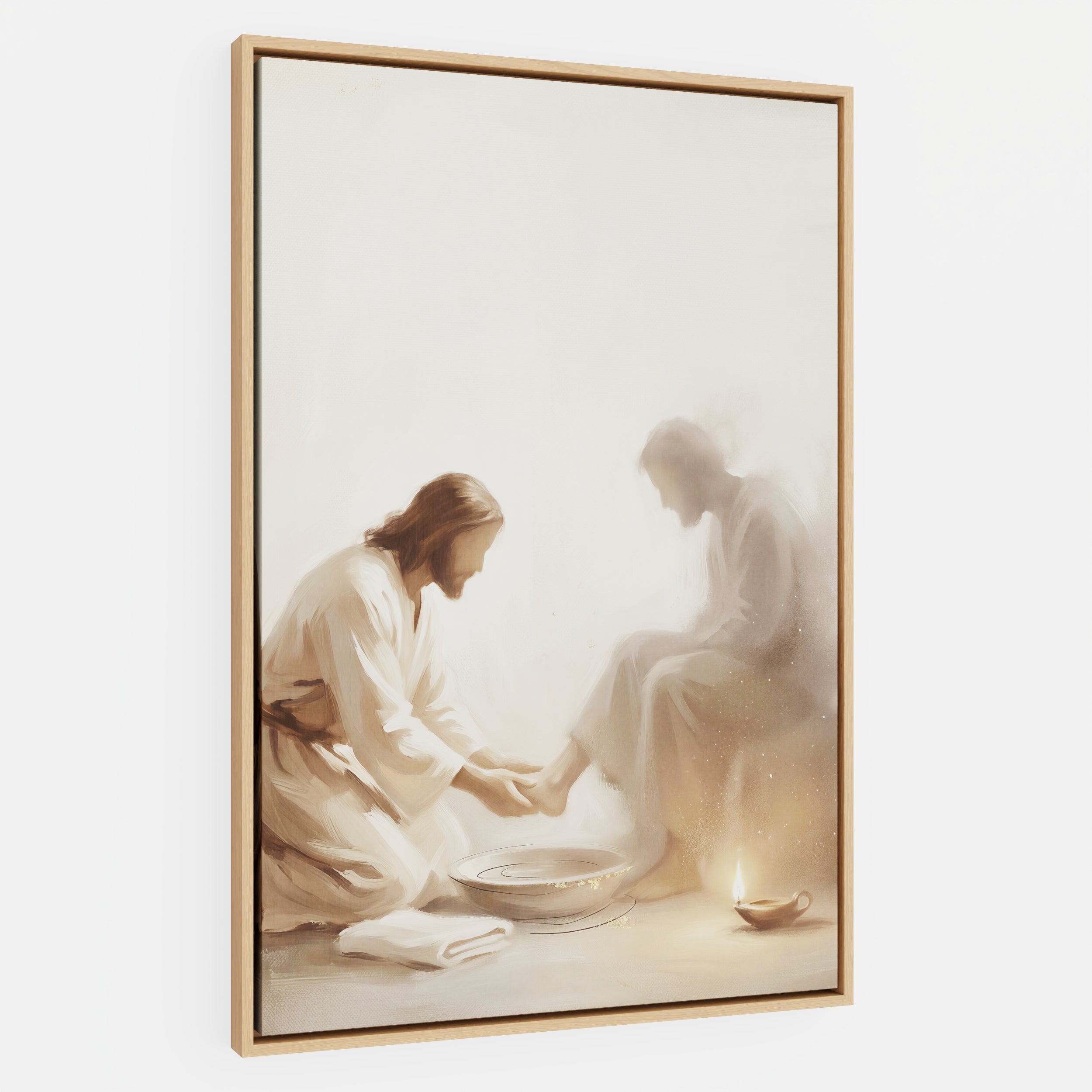 He Knelt Before Me - Canvas