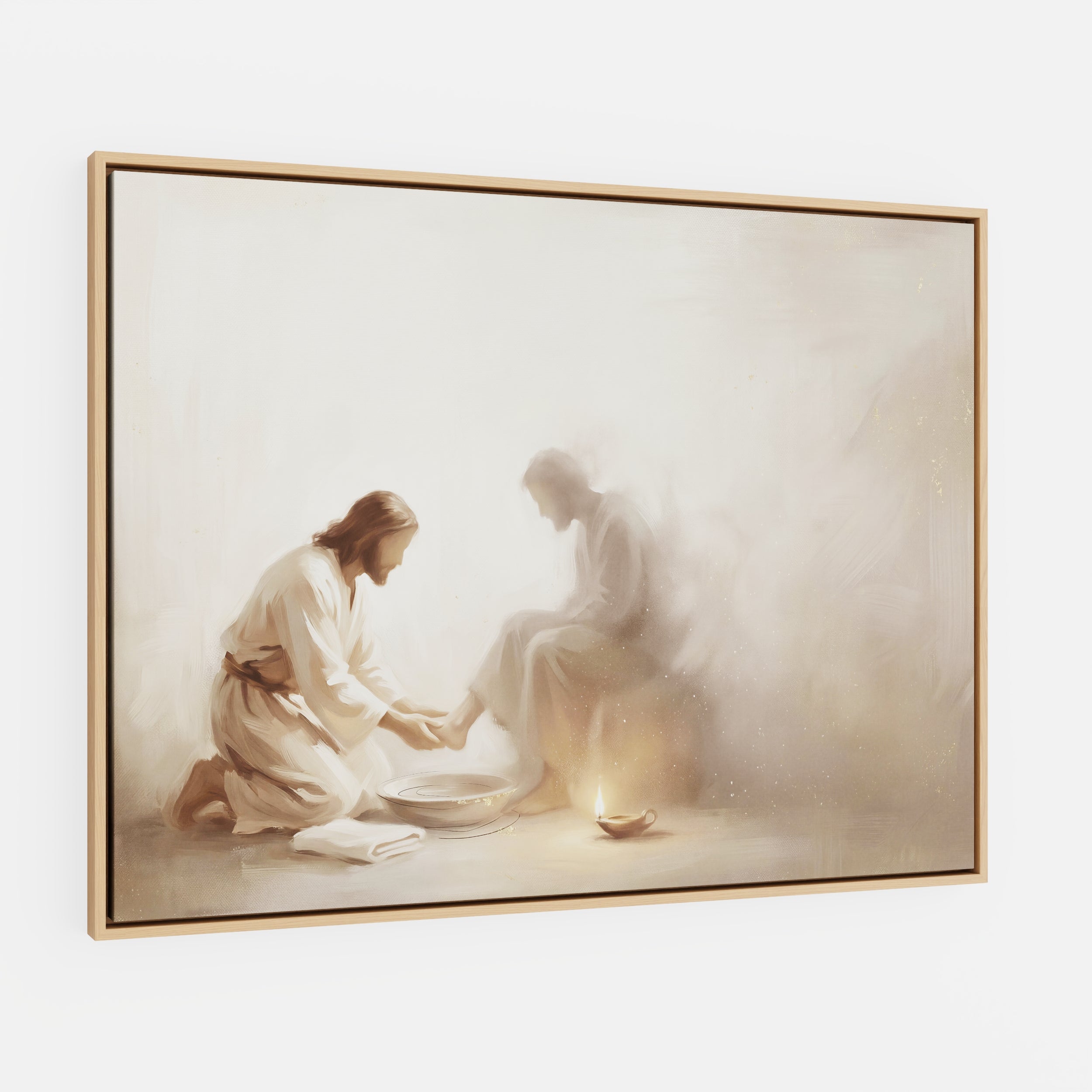 He Knelt Before Me - Canvas