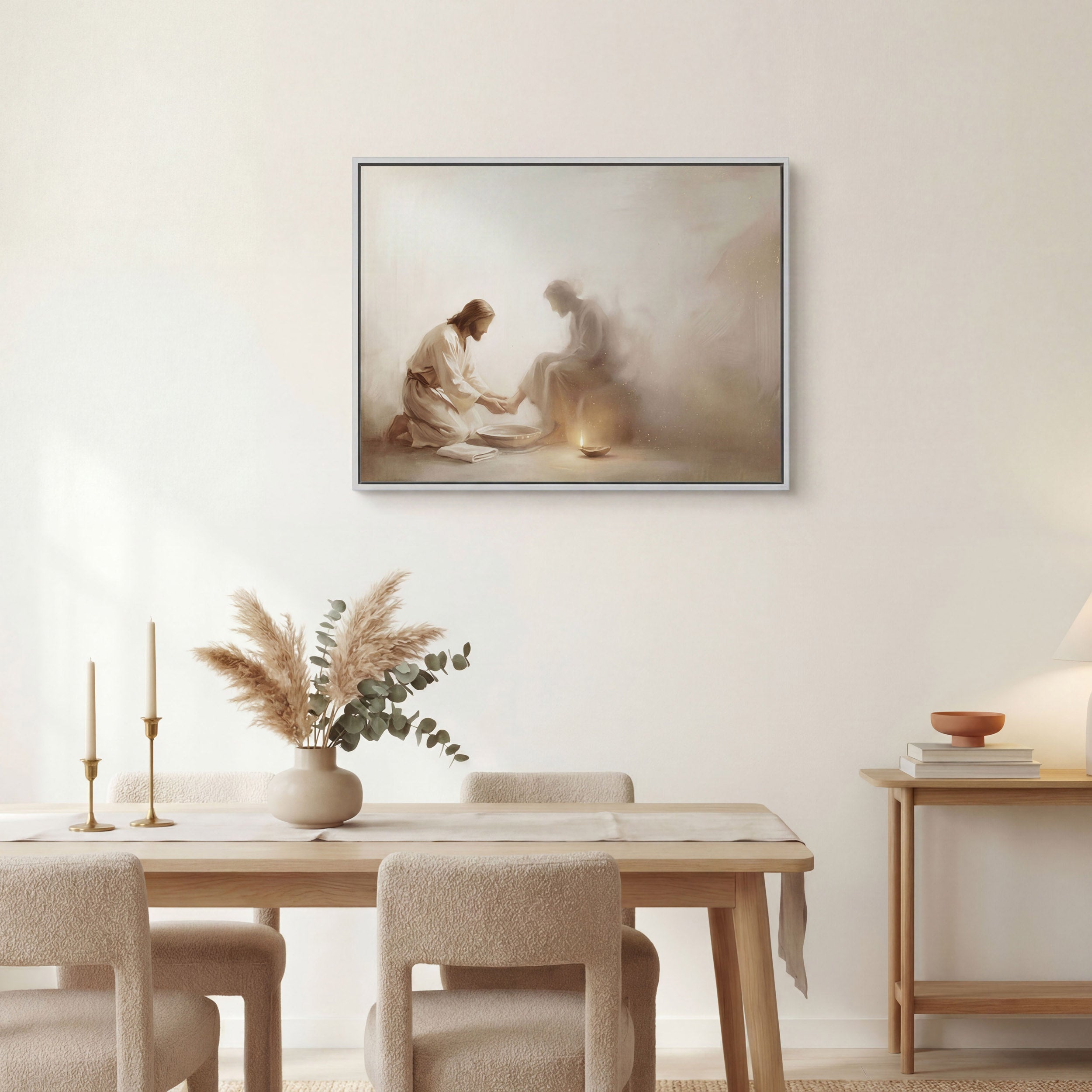 He Knelt Before Me - Canvas