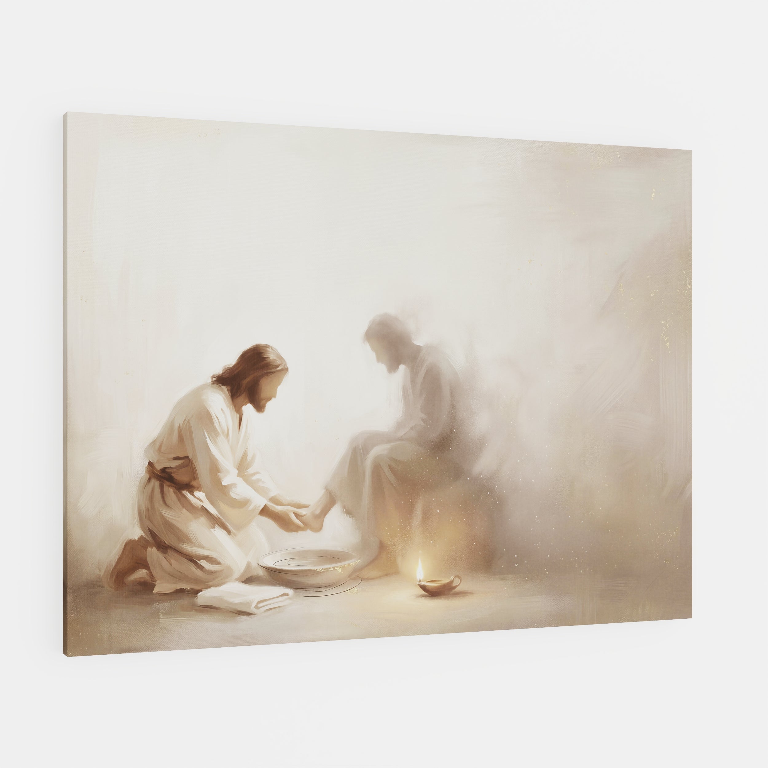 He Knelt Before Me - Canvas