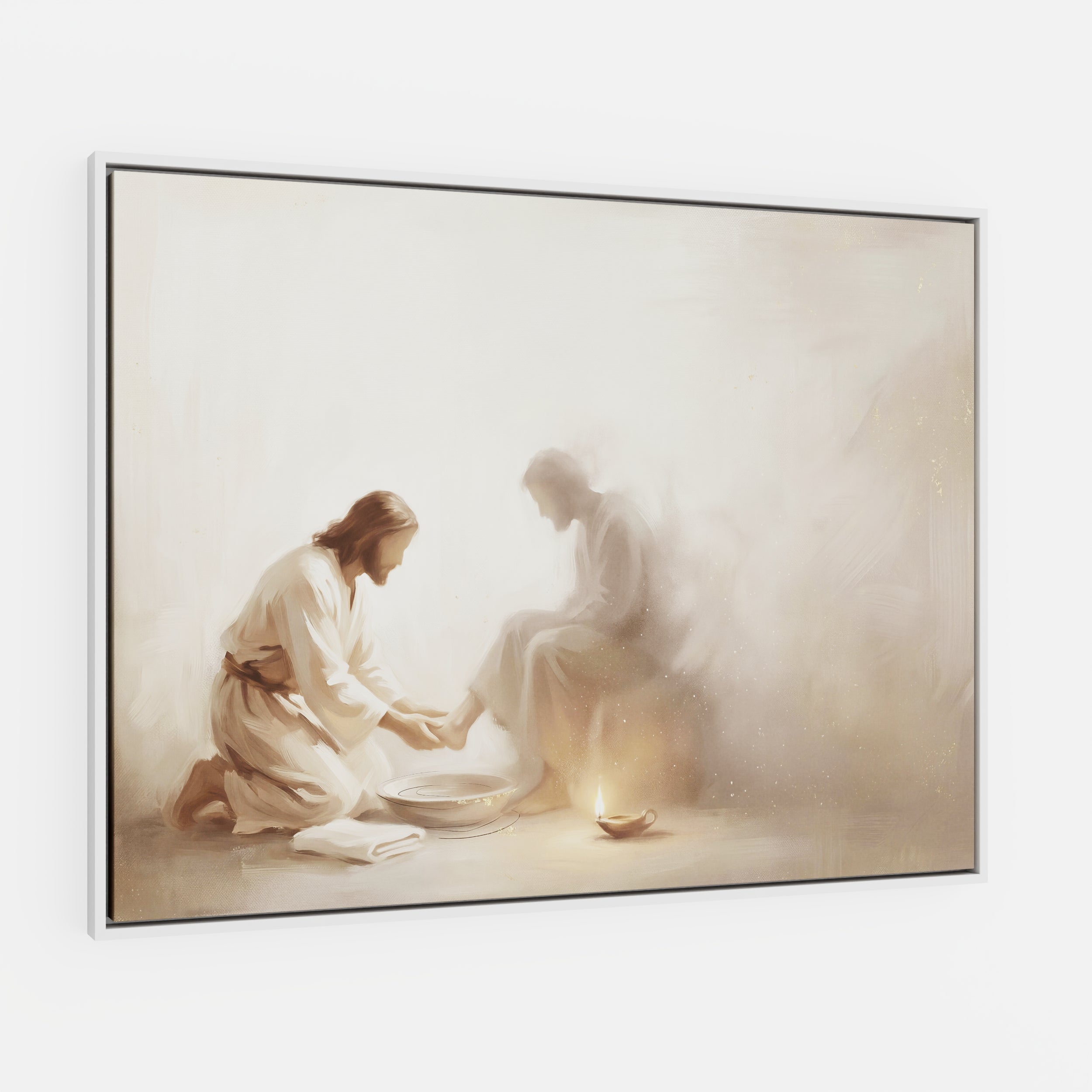 He Knelt Before Me - Canvas