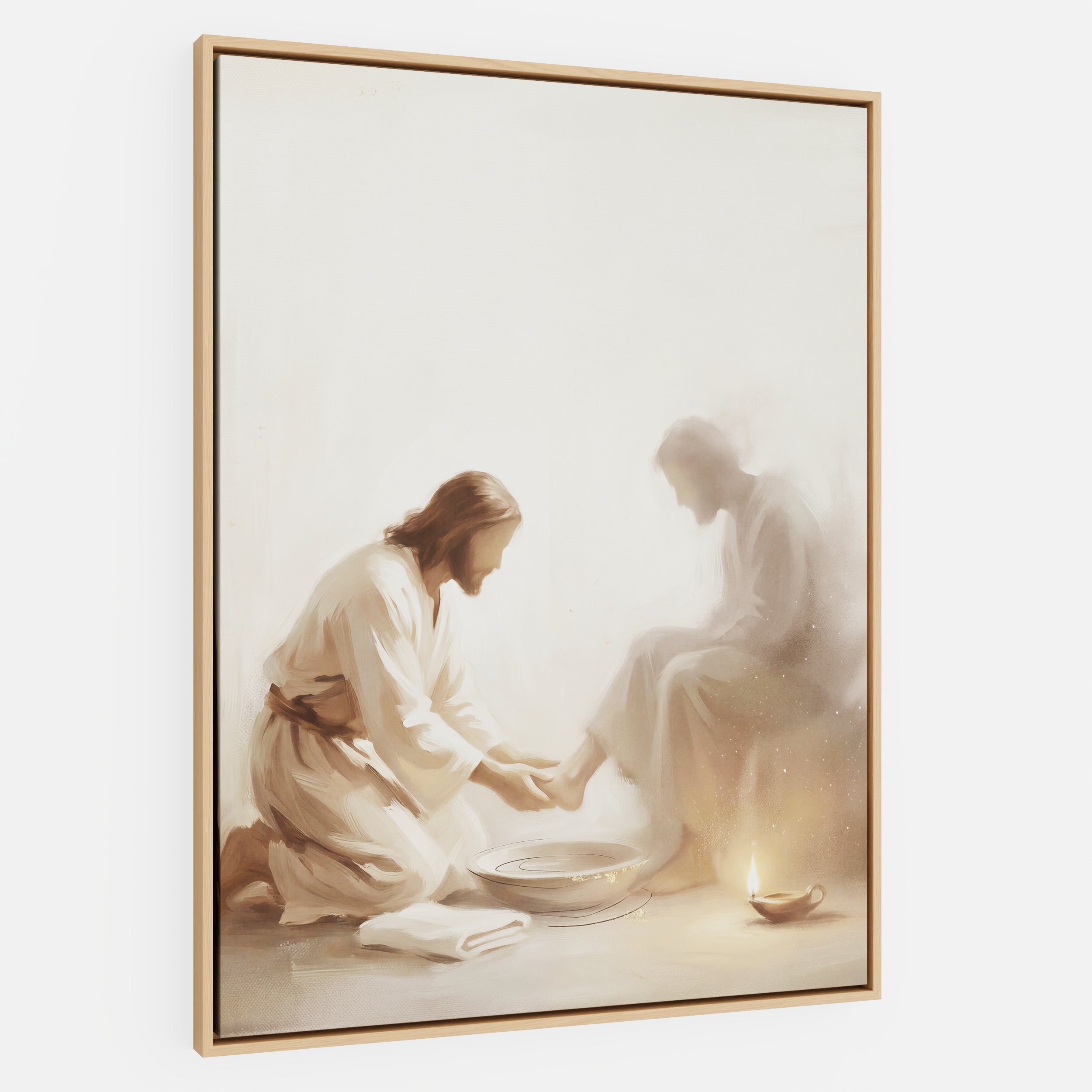 He Knelt Before Me - Canvas