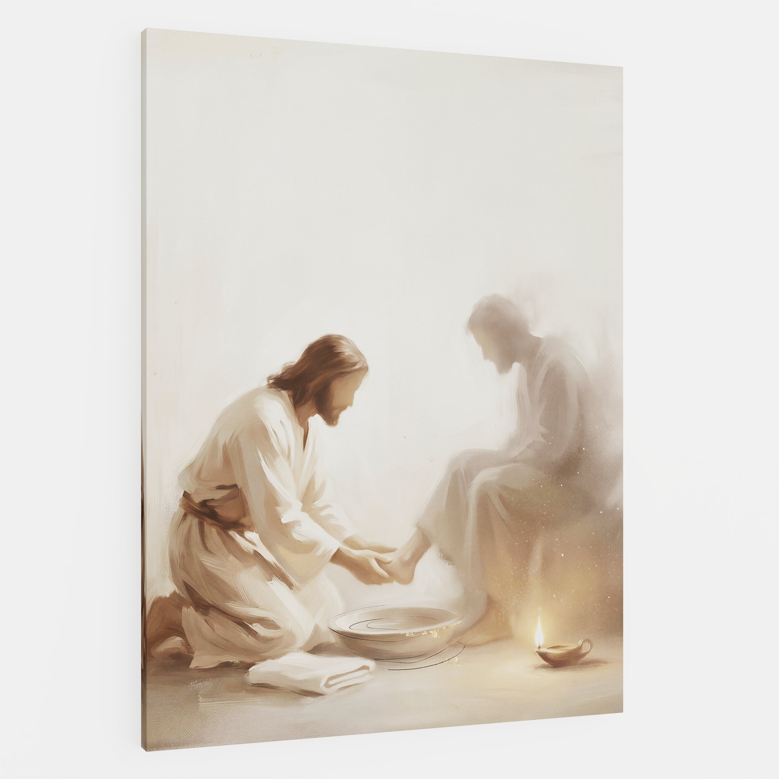 He Knelt Before Me - Canvas