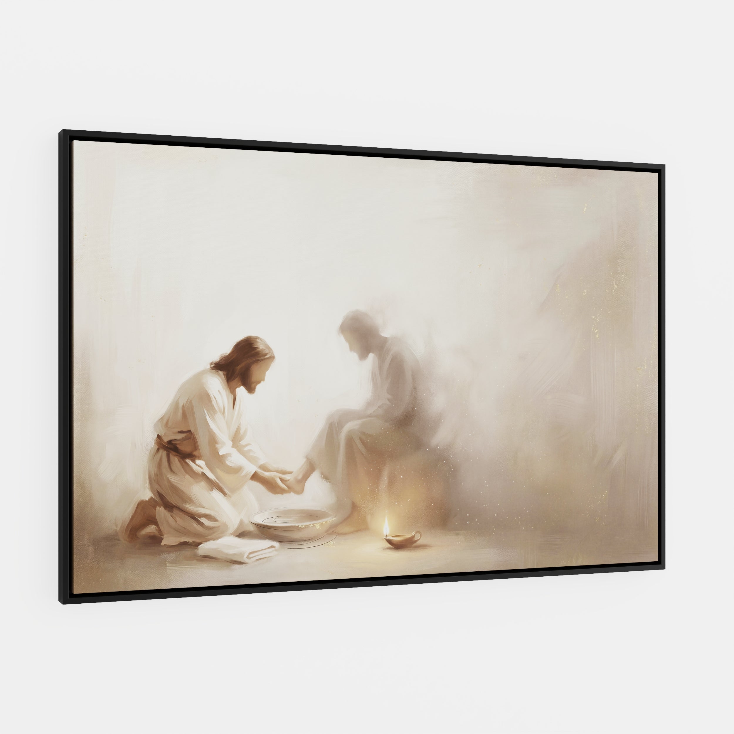 He Knelt Before Me - Canvas
