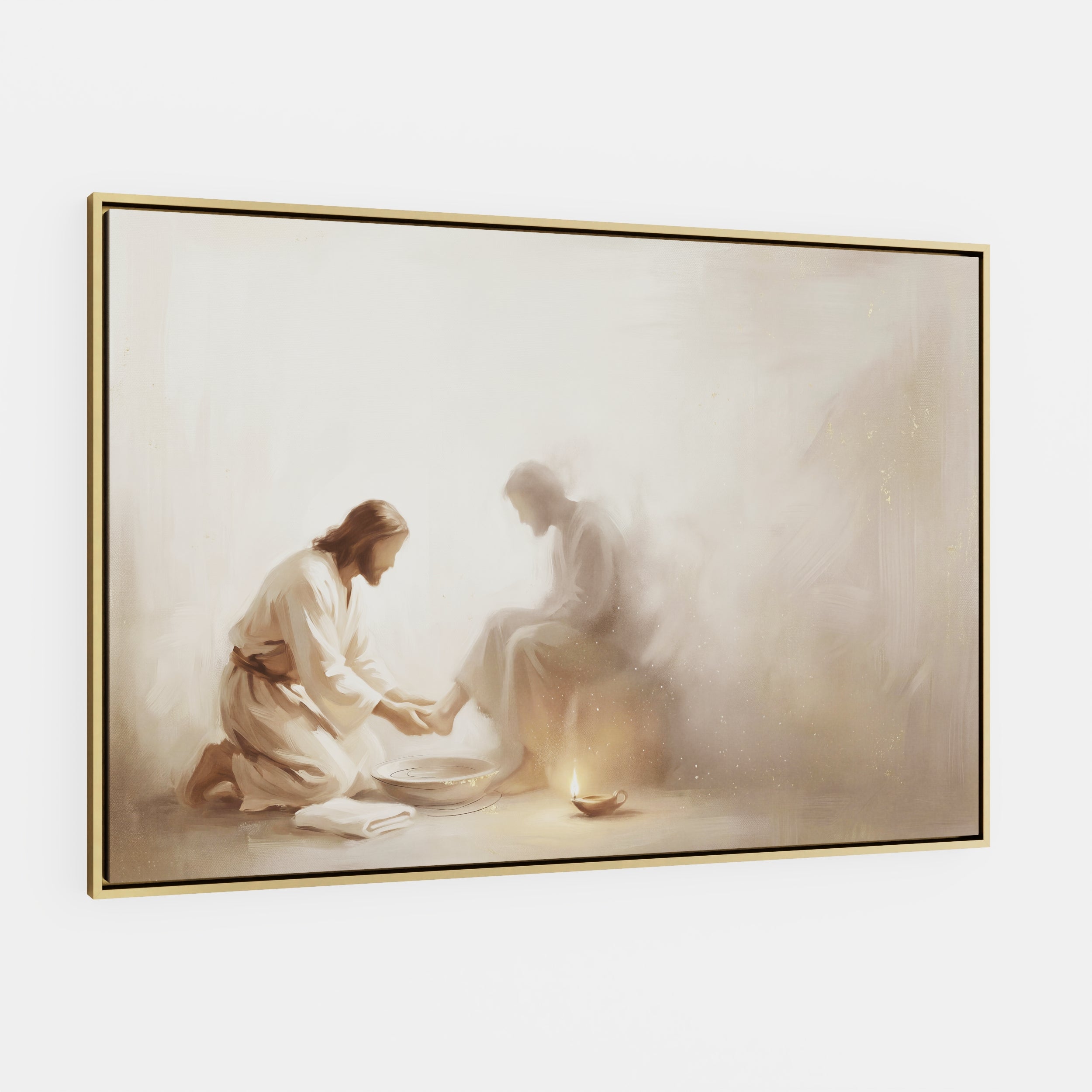 He Knelt Before Me - Canvas